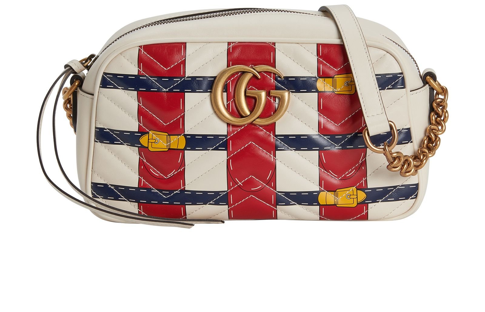 Small GG Marmont Matelasse Shoulder Bag, Gucci Designer Exchange - Main Image