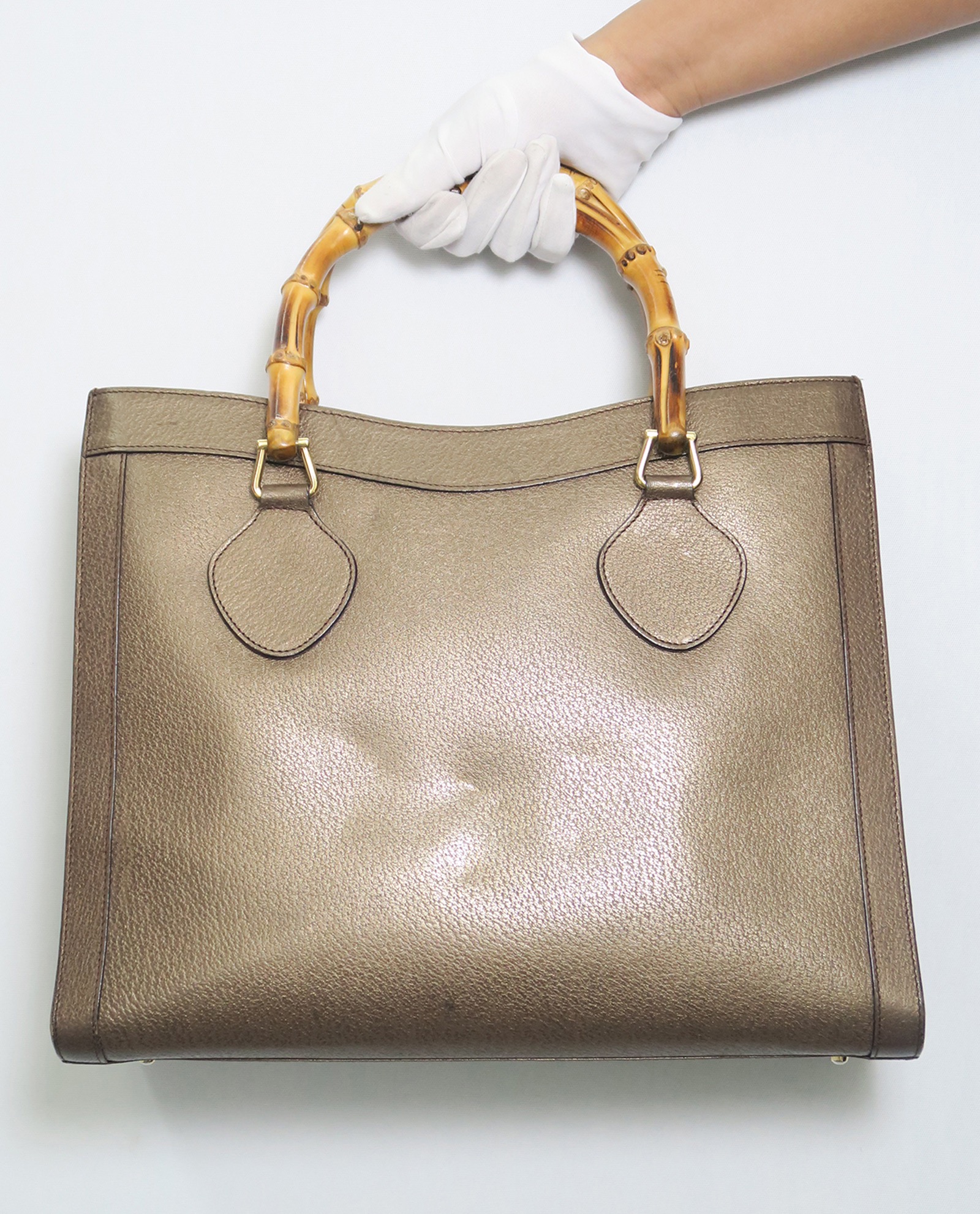 Princess Diana Gucci bag reissued 1991 bamboo handle tote