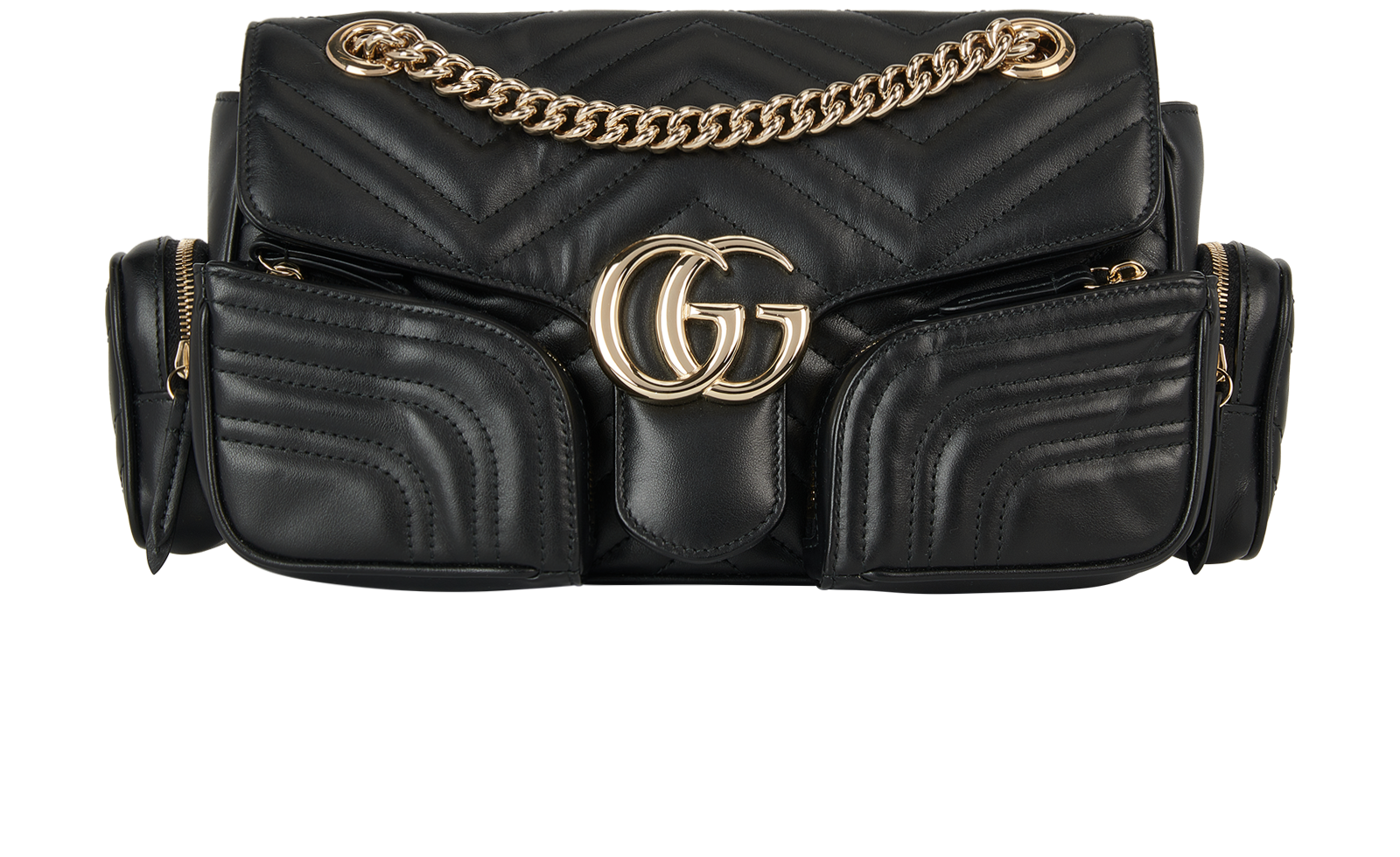 Marmont Bag See Through Gucci Bag GG Marmont Multi-Pocket Bag