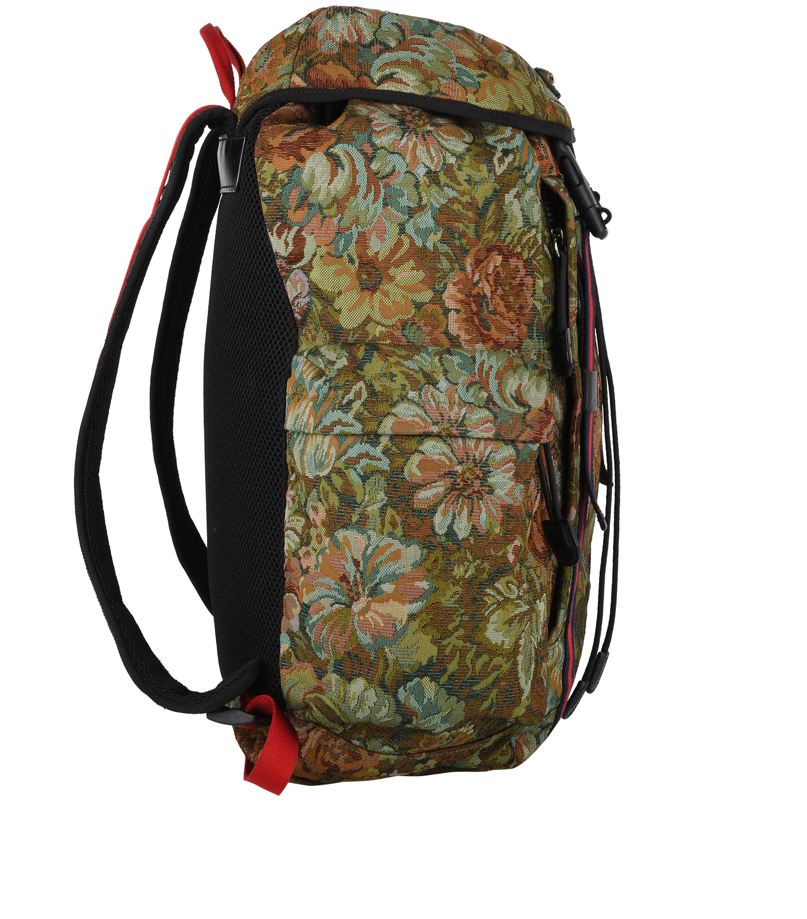 Gucci Techpack Backpack Brocade #268907G11B Pre-loved Flora Brocade Backpack - £650 main image 4
