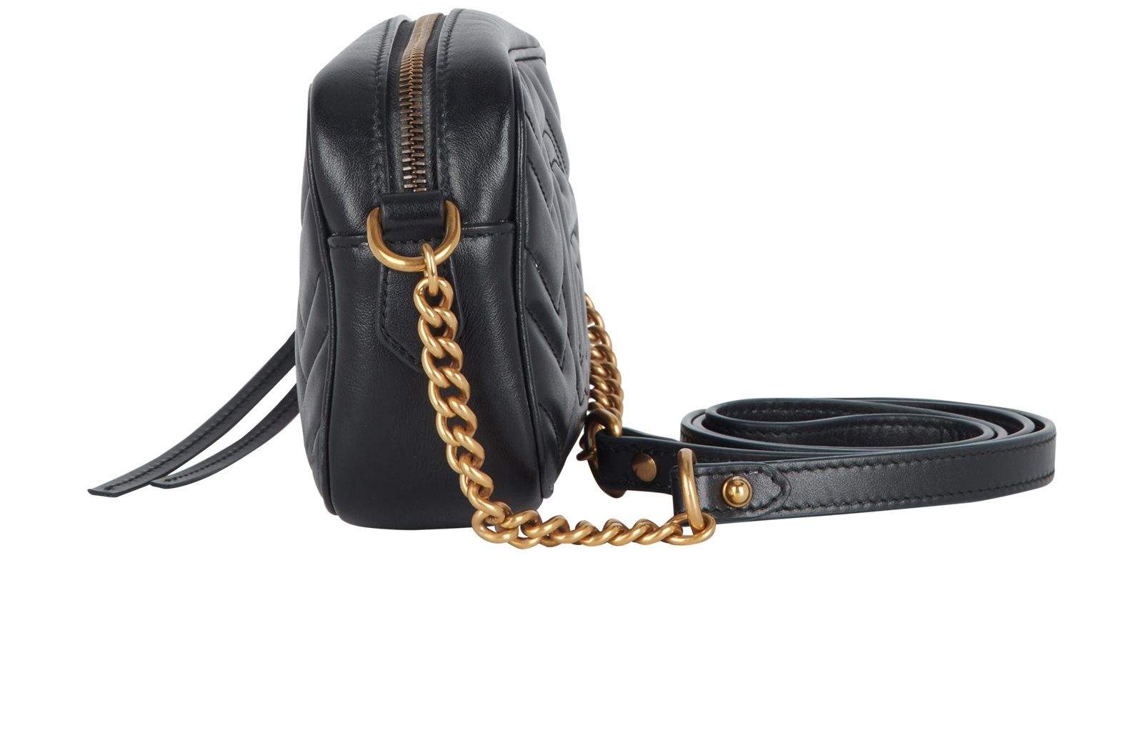 Crossbody Bags Gucci Quilted Camera Bag GUCCI GG Marmont Camera