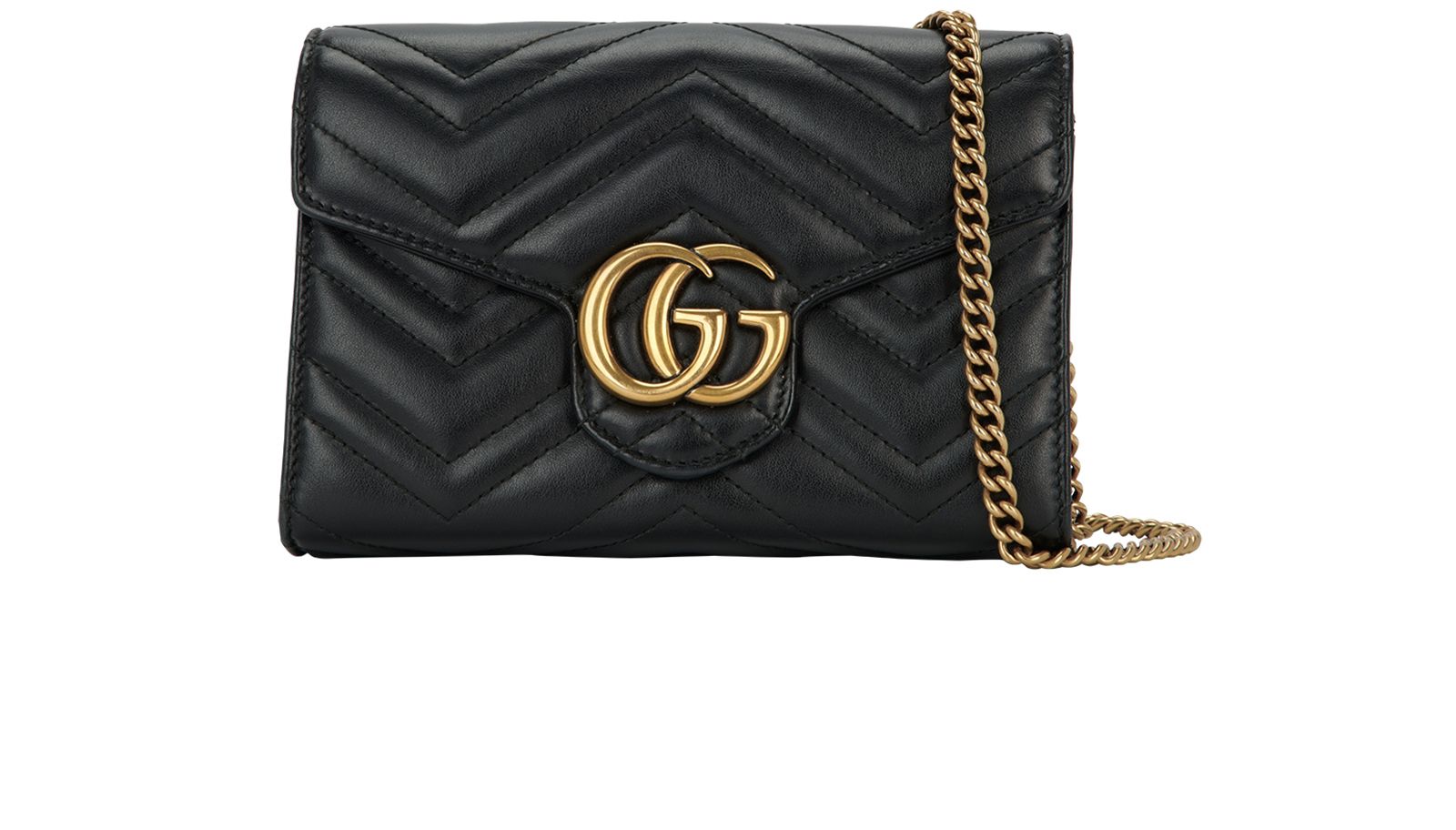 Gucci GG Marmont Matelasse Mini Chain Bag – Designer Exchange