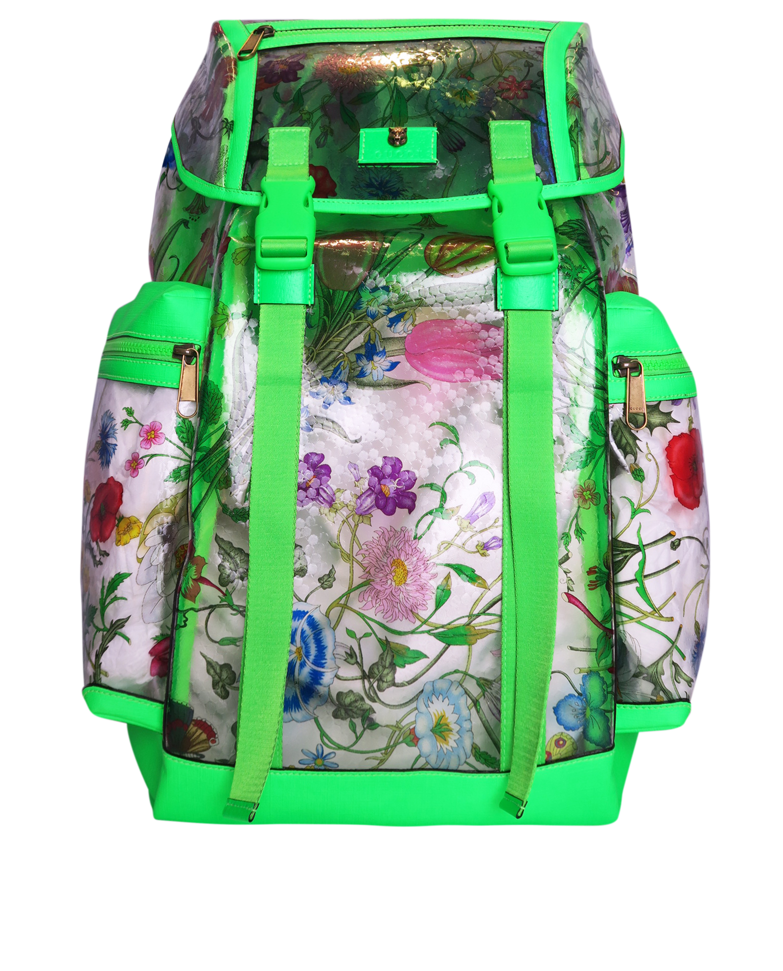 Pre-loved PVC Floral XL Backpack - £565 display picture 3