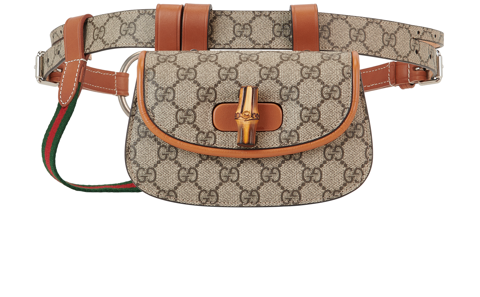 Pre-loved GG Supreme Bamboo Belt Bag - £650