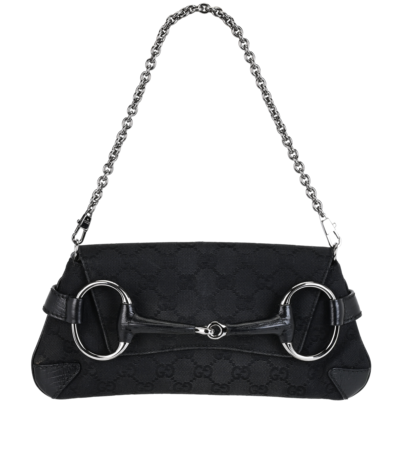 Pre-loved Horsebit Pochette - £620