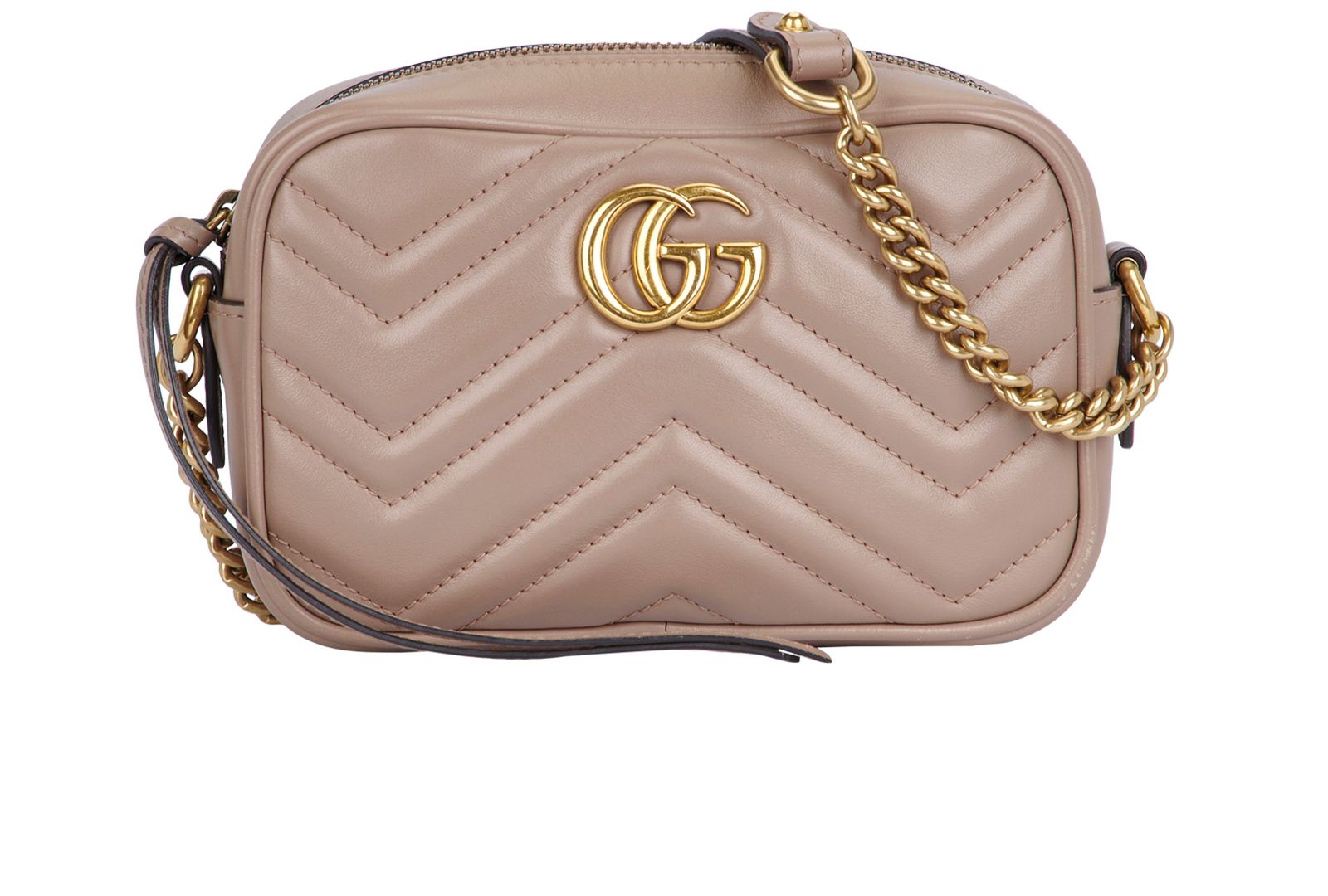 Gucci GG Marmont Matelasse Mini Chain Bag – Designer Exchange