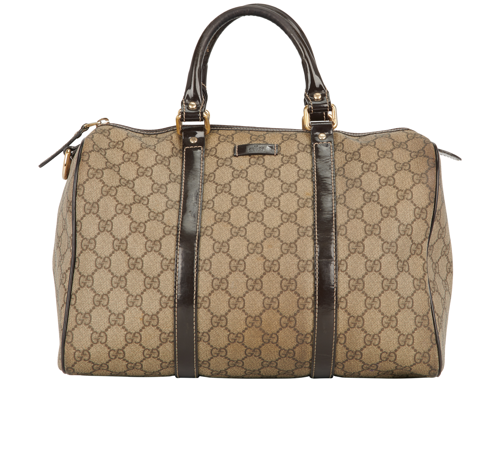 Pre-loved Vintage GG Boston Bag - £350