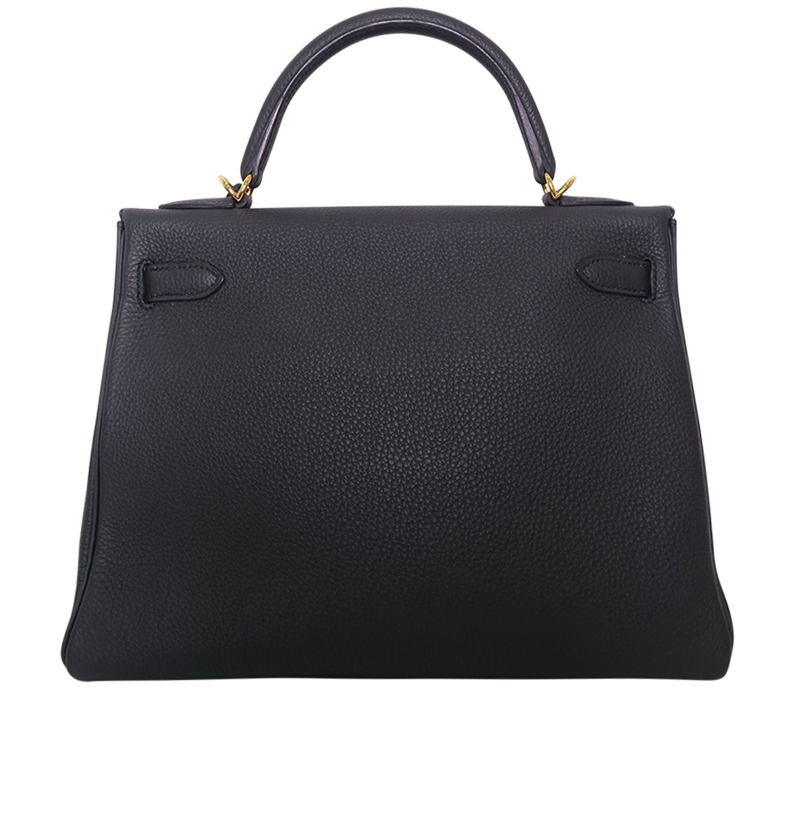 Kelly Retourne 32 Togo Leather in Plomb, Hermès Designer