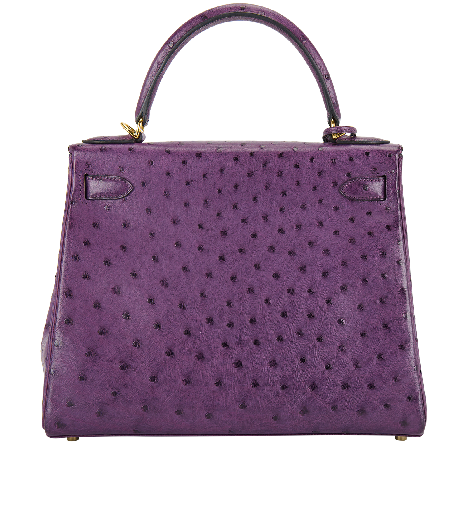 Kelly 28 In Violine Ostrich, Hermès Designer Exchange Buy Sell