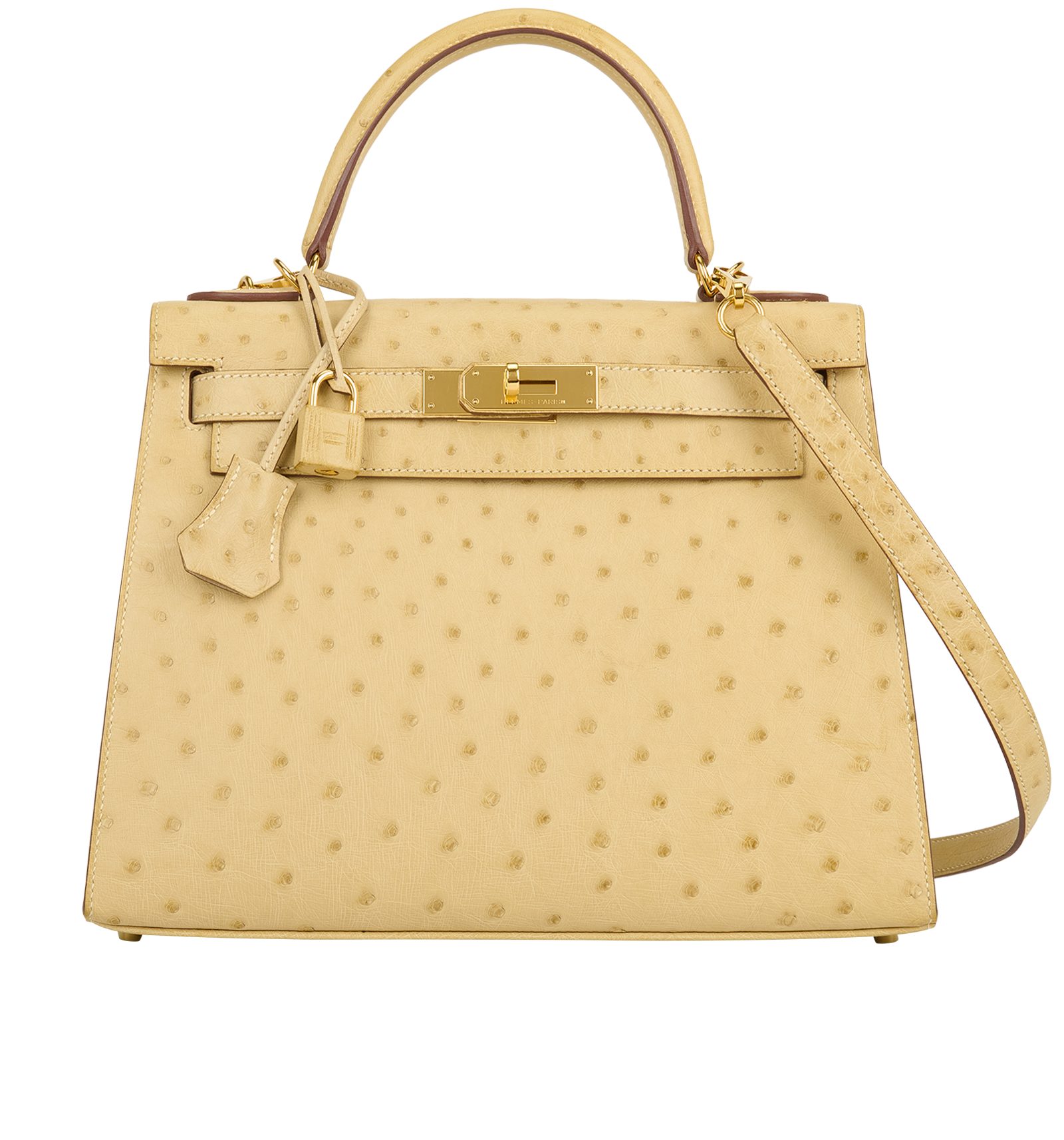 Kelly 28 In Parchemin Ostrich, Hermès Designer Exchange Buy