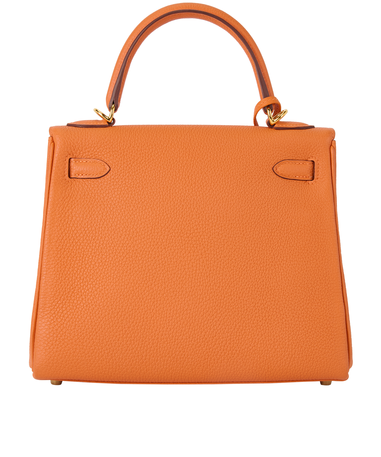 Kelly 25 in Retourne Togo Orange, Hermès Designer Exchange Buy