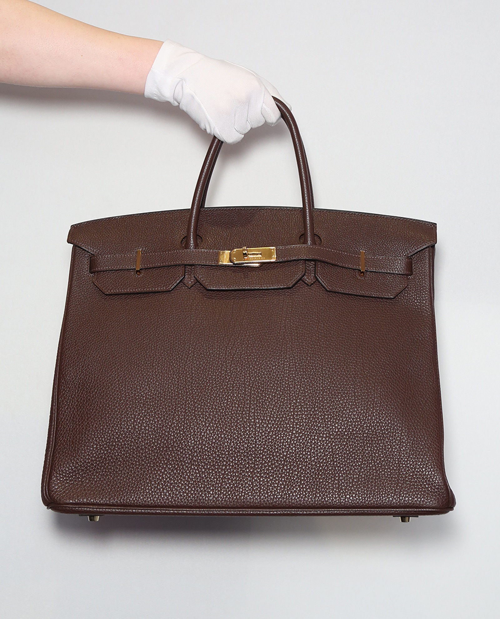 40cm Buy Birkin Bag HERMES BIRKIN 40 CM GREEN LEATHER WITH RED