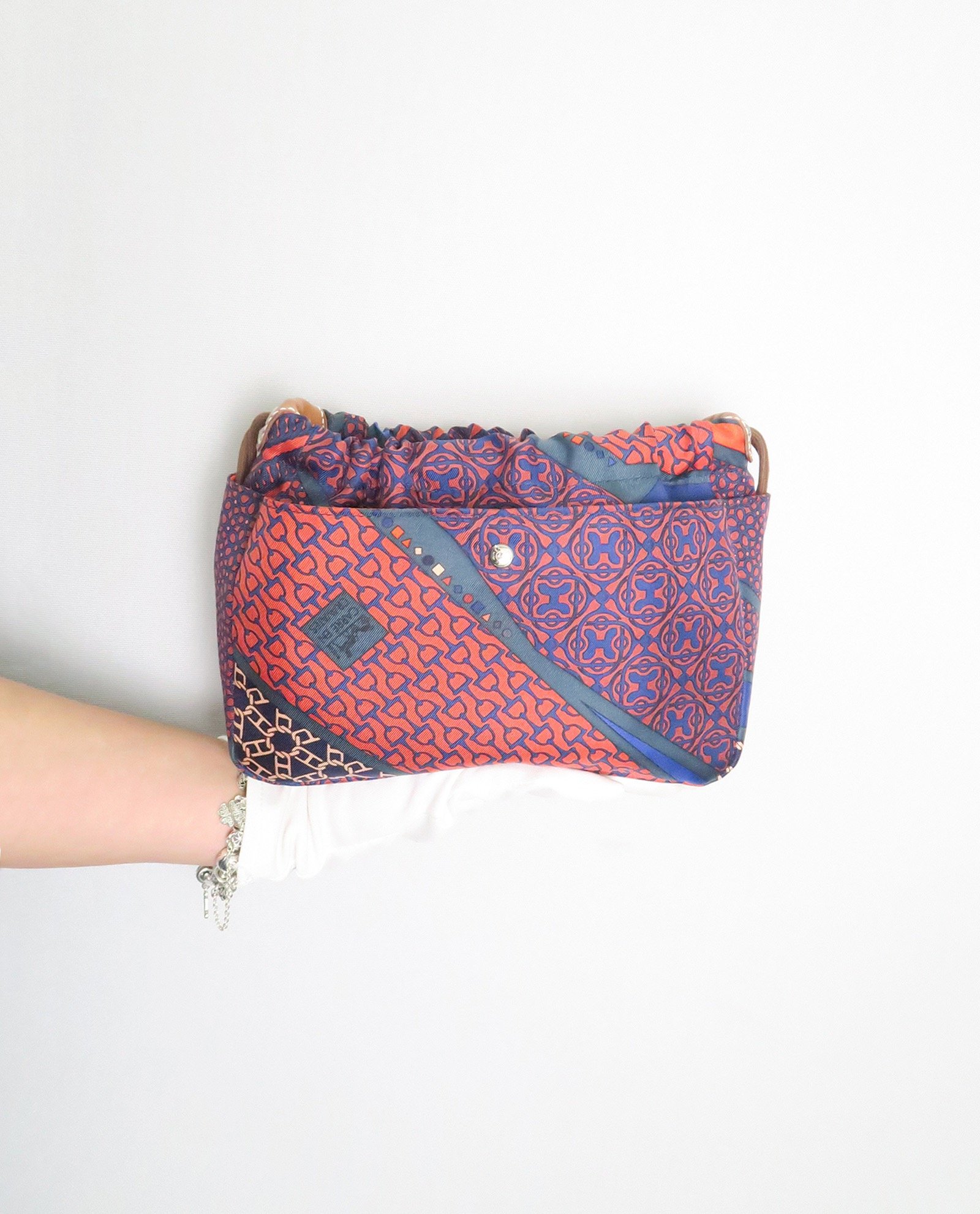 Fourbi 20 Carre En Cravates Bag Insert, Hermès Designer Exchange