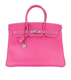 Hermes Kelly 35 Candy Rose Tyrien - Vintage Lux