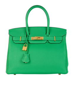 Birkin 30 in Clemence Bamboo, Hermès Designer Exchange Buy