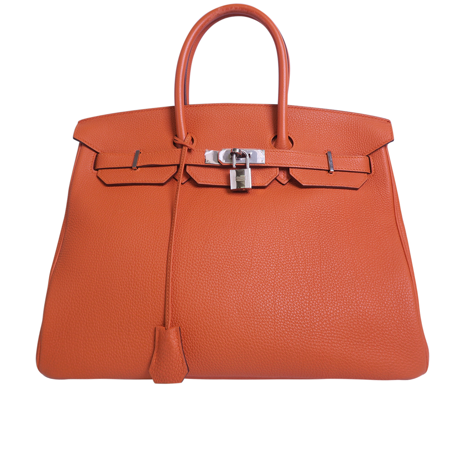 Birkin 35 Veau Togo in Feu, Hermès Designer Exchange Buy Sell