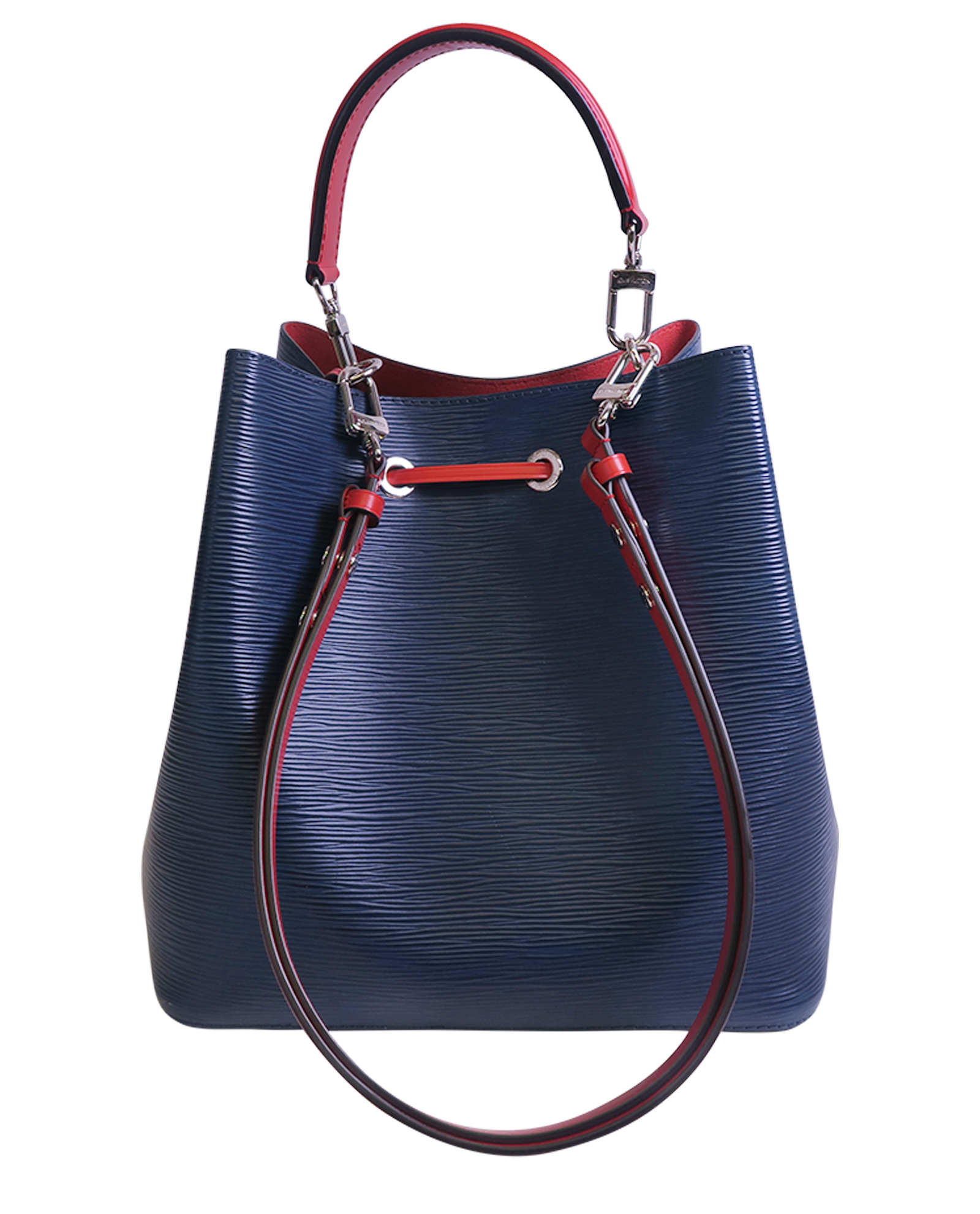 Néonoé Louis Vuitton neo noe mm Blue Leather ref.576811 - Joli Closet