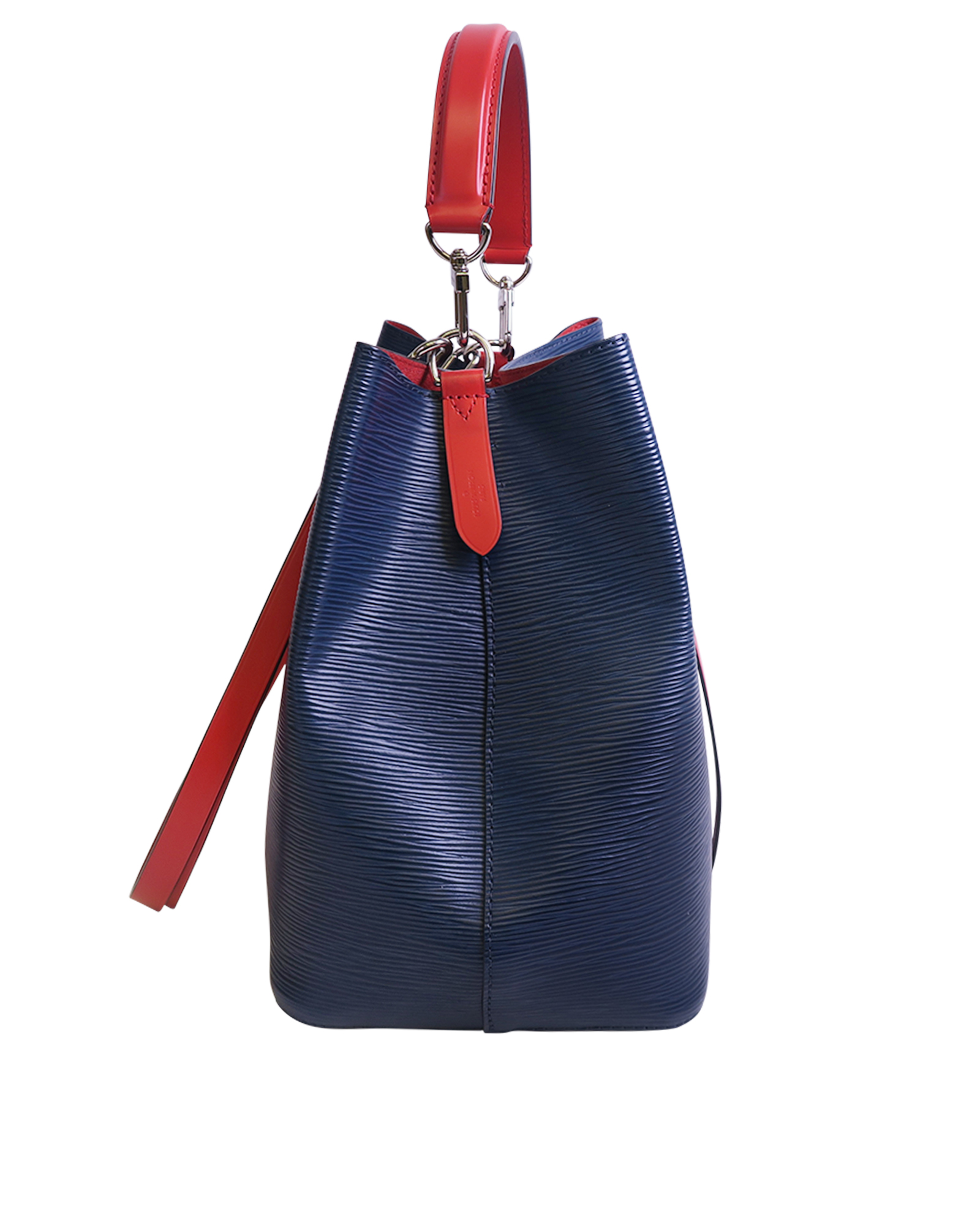 Néonoé Louis Vuitton neo noe mm Blue Leather ref.576811 - Joli Closet