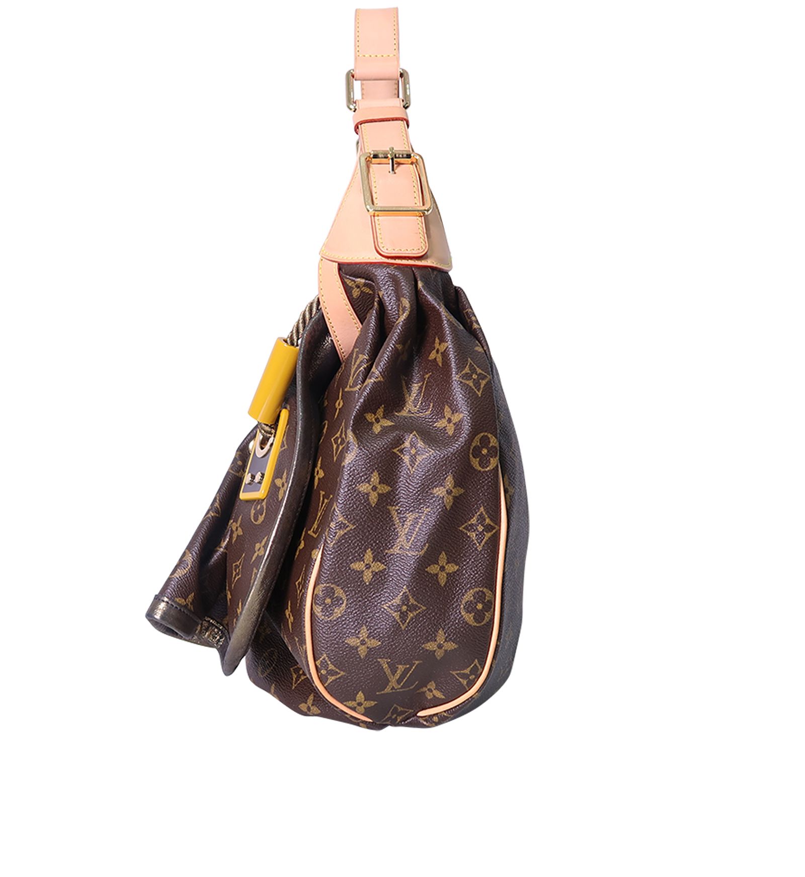 LOUIS VUITTON Kalahari GM Monogram Canvas Shoulder Handbag-US