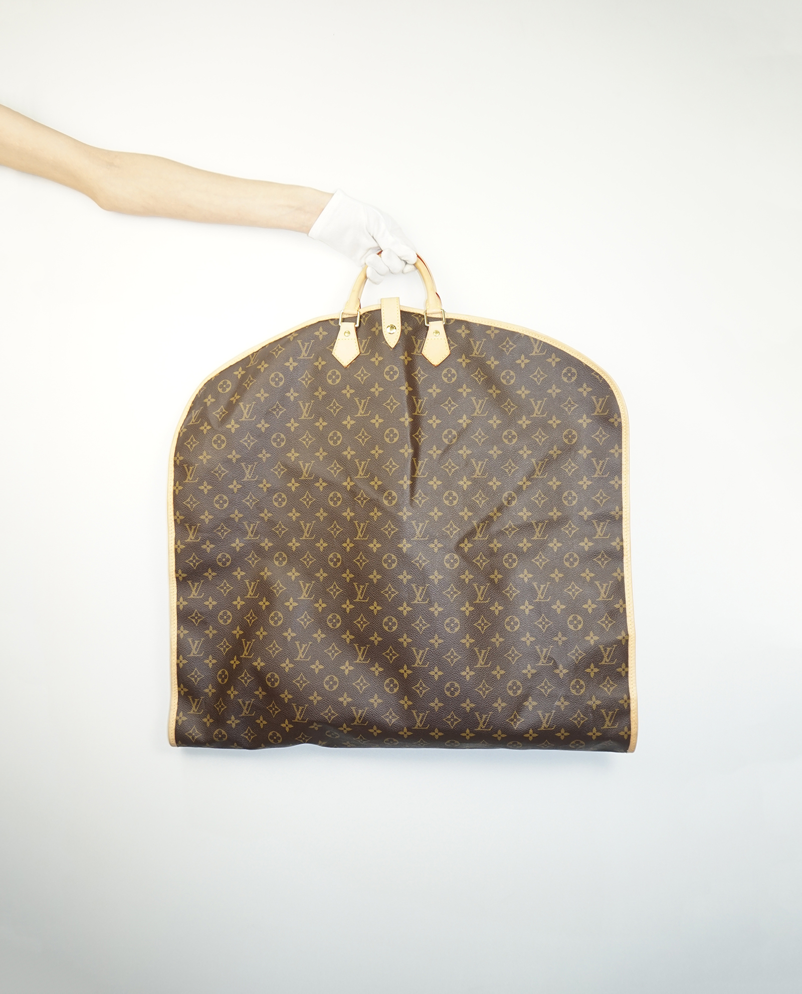 Louis Vuitton Monogram Canvas 2 Hangers Garment Cover Bag Louis Vuitton