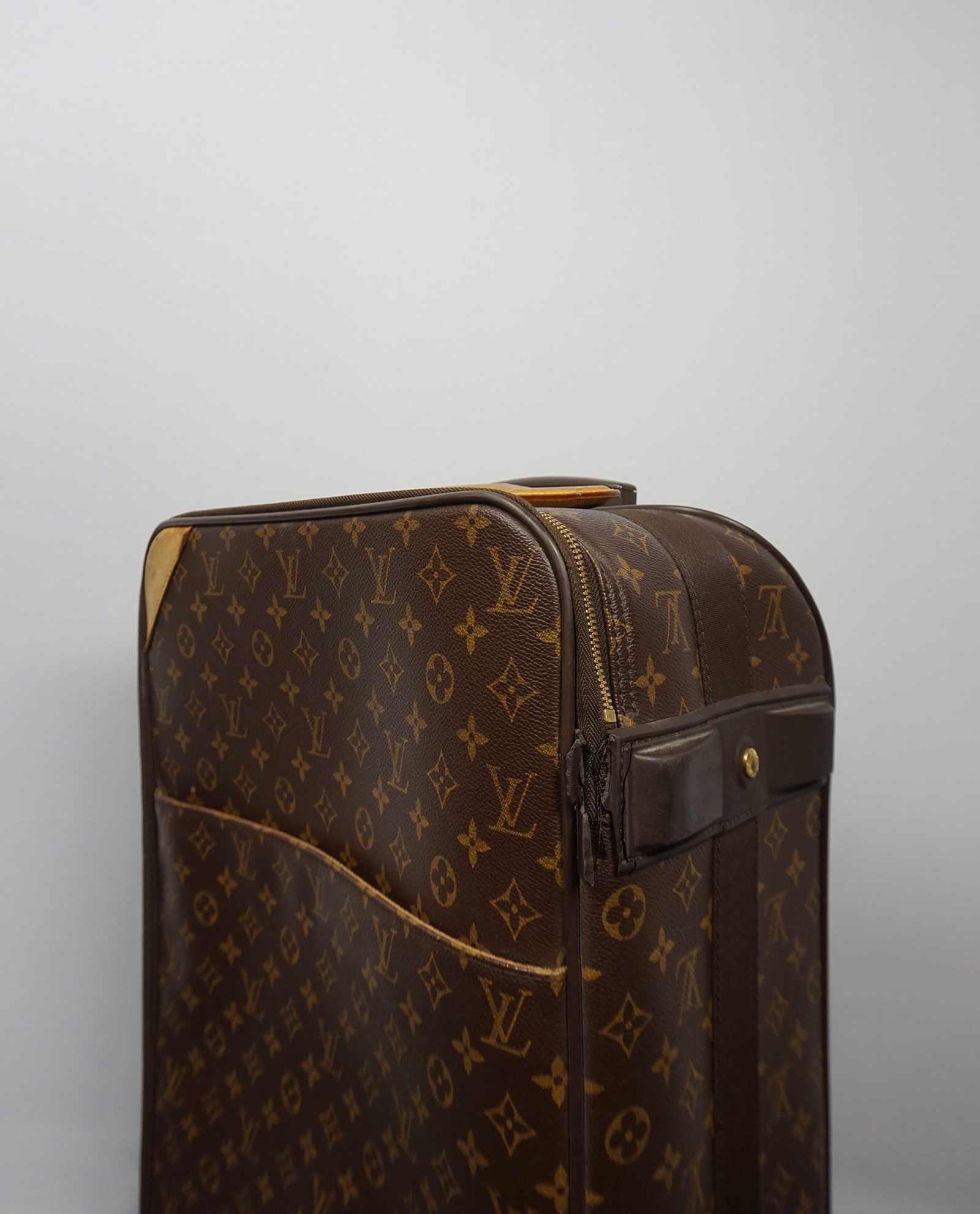 Louis Vuitton Takashi Murakami Green Monogramouflage Coated Canvas Pegase  60 Rolling Luggage, 2008 Available For Immediate Sale At Sotheby's