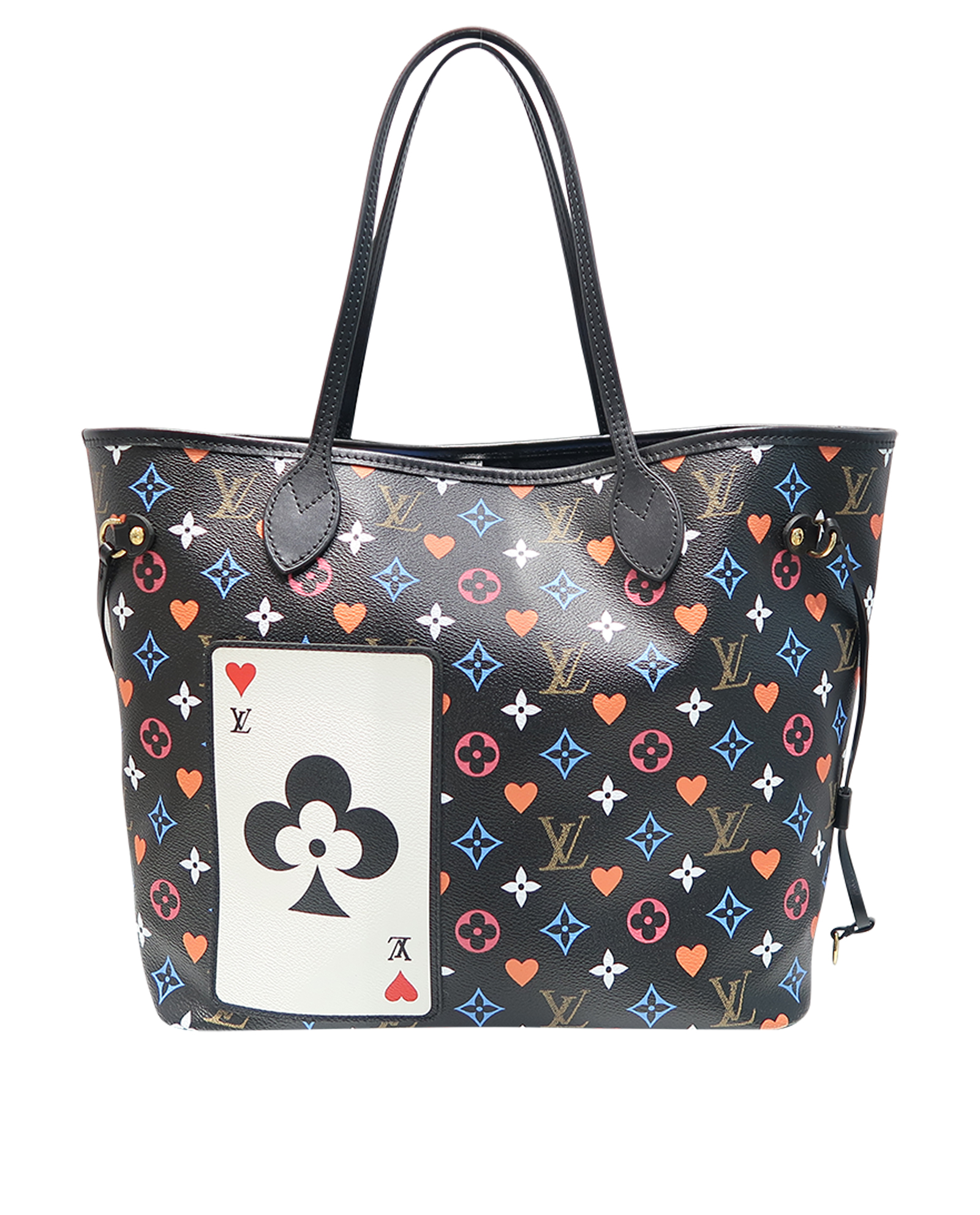 Lot - Louis Vuitton Neverfull Game On Shoulder Bag