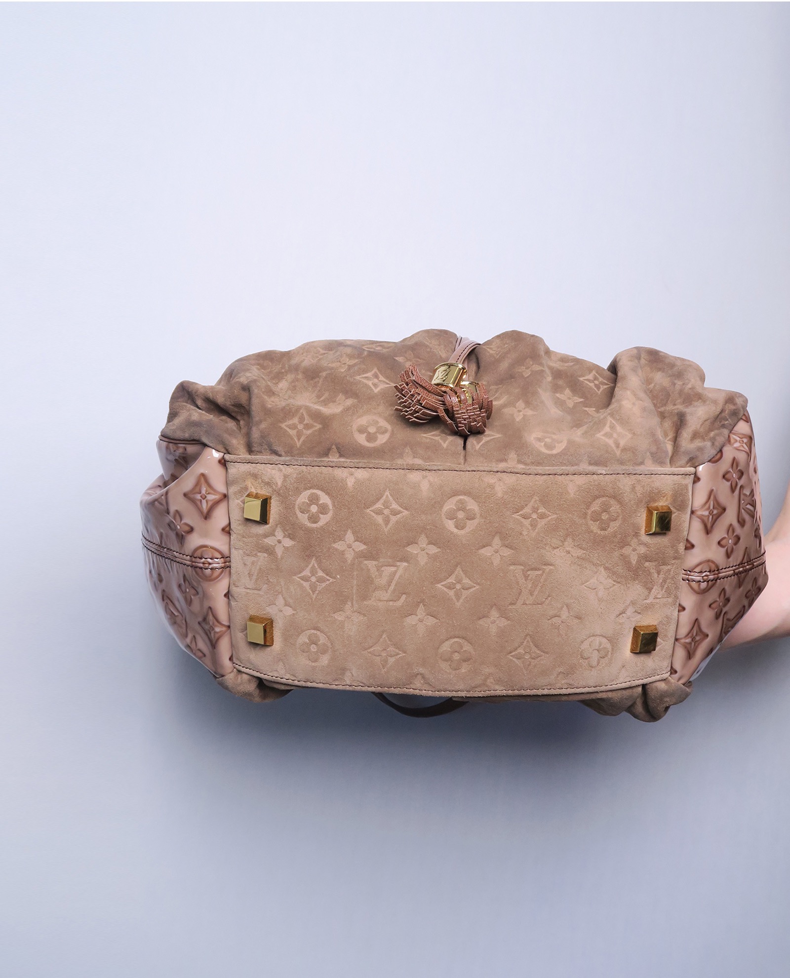 Louis Vuitton Limited Edition Coco Monogram Suede Irene Bag