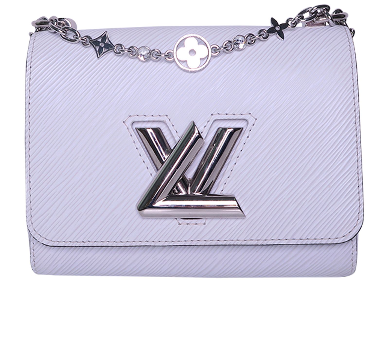 Louis Vuitton Blue EPI Leather Limited Edition Twist Shoulder Bag