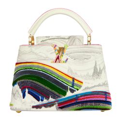 Louis Vuitton Limited Edition Huang Yuxing Multicolor Calfskin