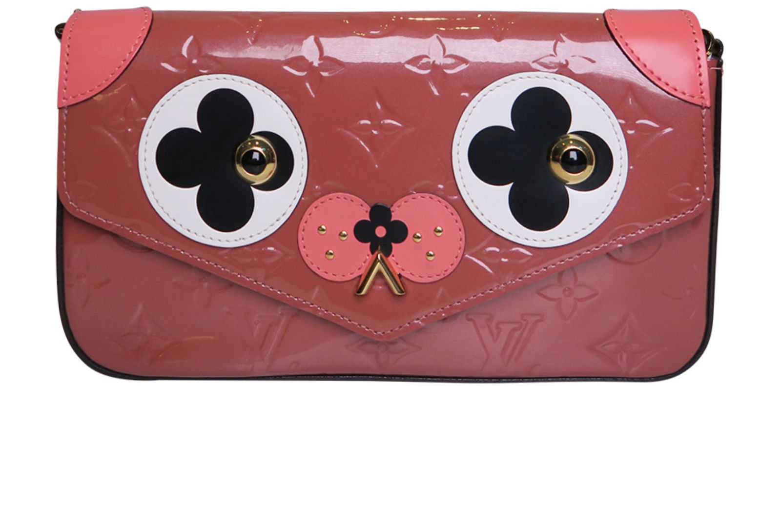 Valentine Dog Felicie Chain Wallet, Louis Vuitton - Designer Exchange