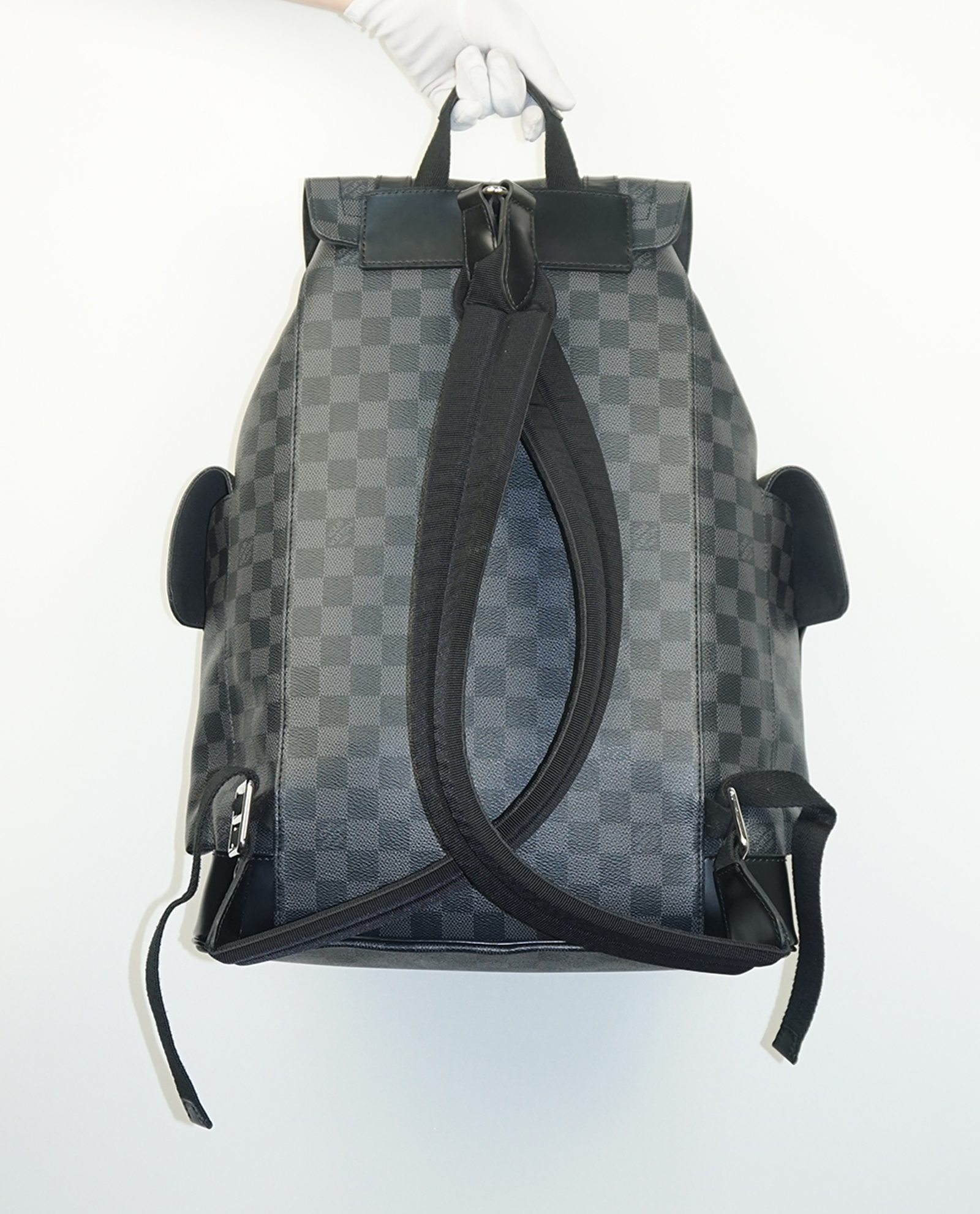 Shop Louis Vuitton CHRISTOPHER Monogram Unisex Canvas A4 Leather Logo  Backpacks (M46686) by nordsud