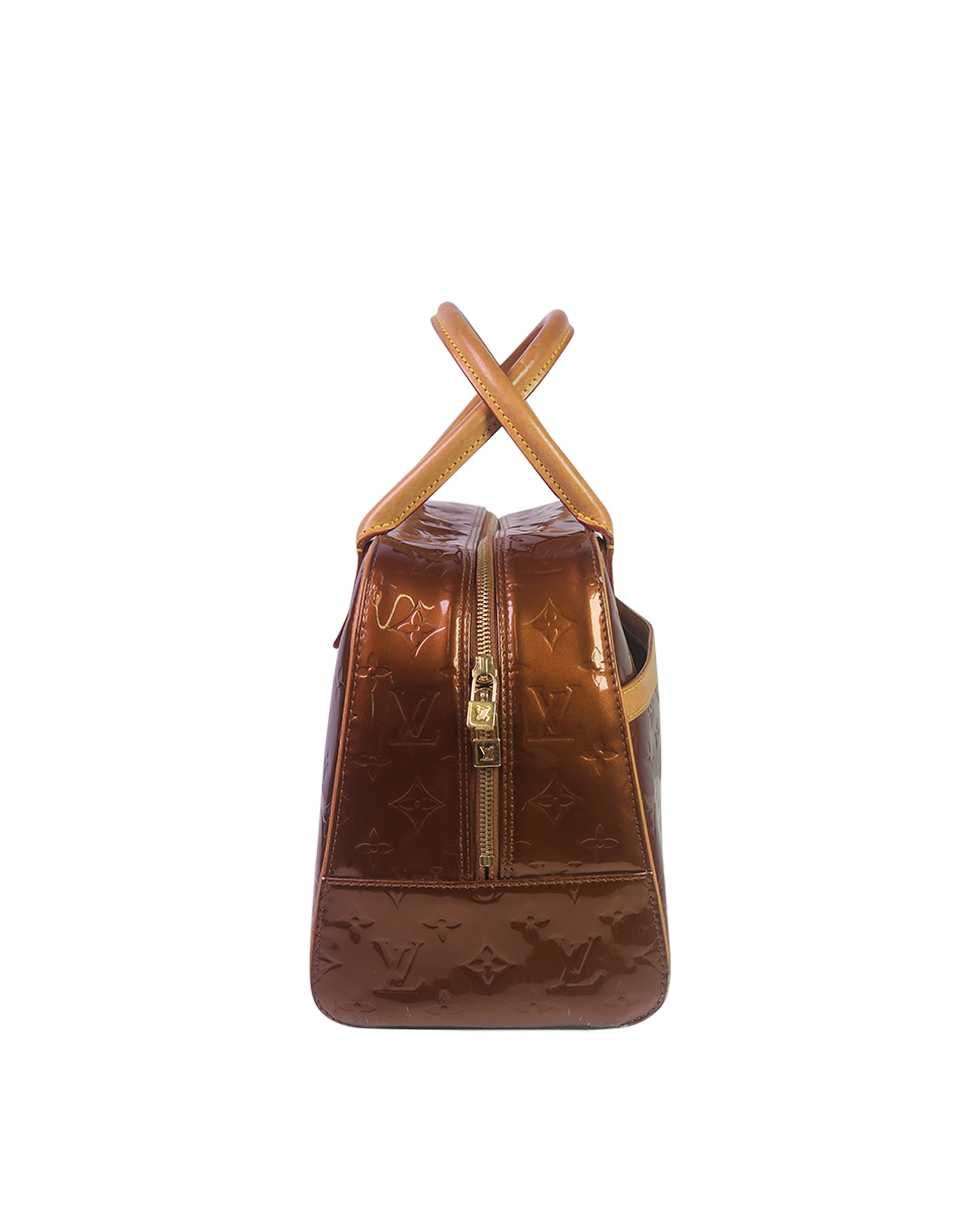Louis Vuitton Tweed Vanity Bowling Bag - Green Handle Bags, Handbags -  LOU505269