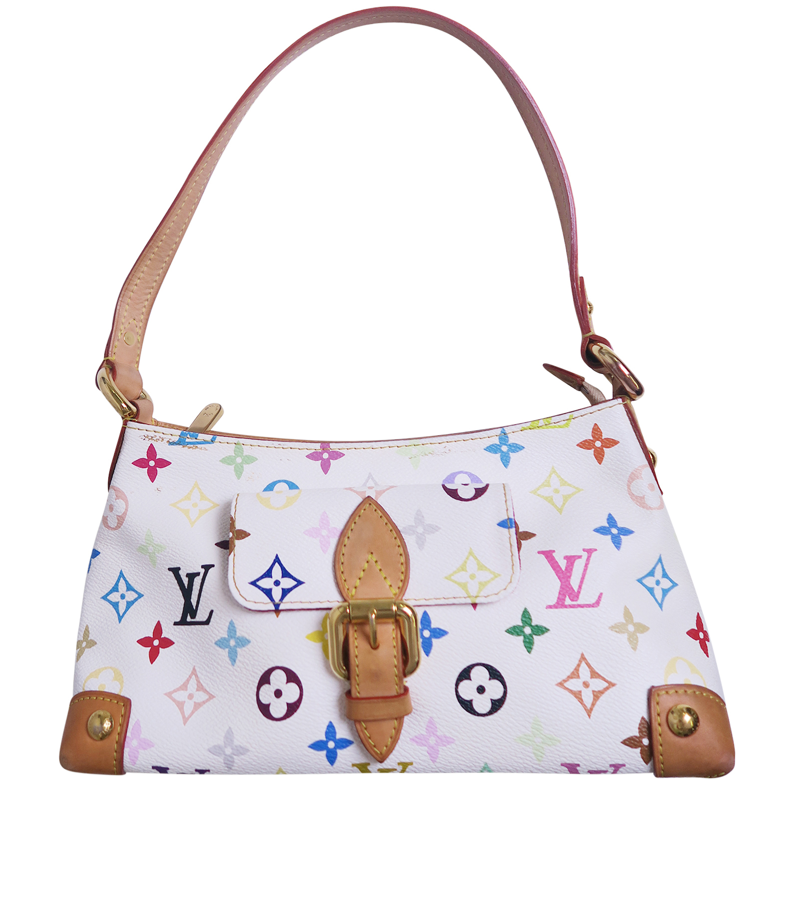 Louis Vuitton Multicolor Eliza One Shoulder Bag Blonde Women'S M40098  790