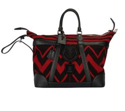 Louis Vuitton Limited Edition Vali Blanket Black & Red Bag 2006 - Katheley's