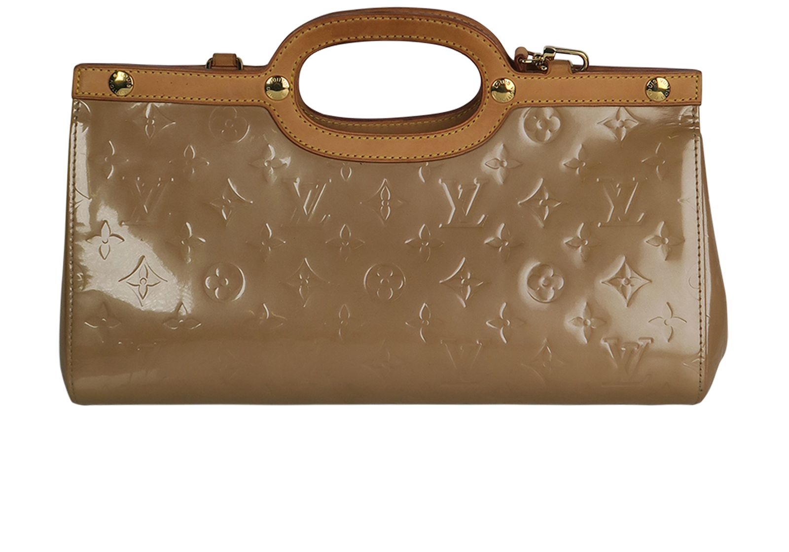 Roxbury patent leather handbag