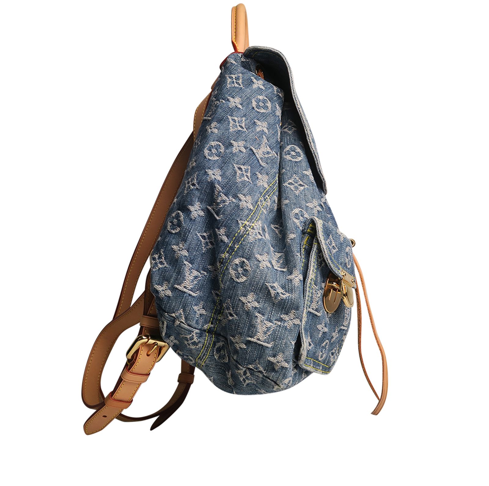 Denim Sac A Dos GM Backpack, Louis Vuitton Designer Exchange