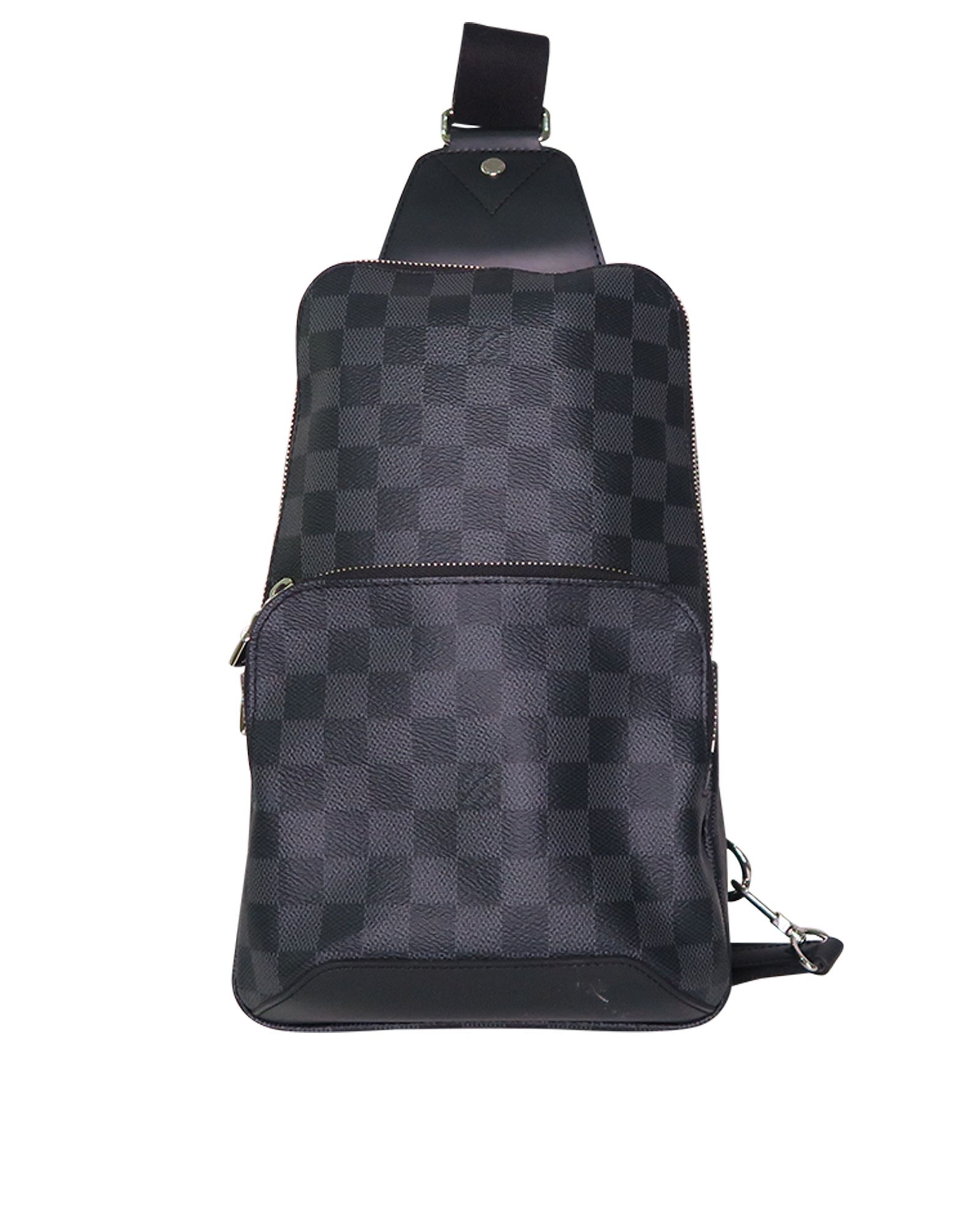 Louis Vuitton Avenue Sling Bag Damier Graphite Black