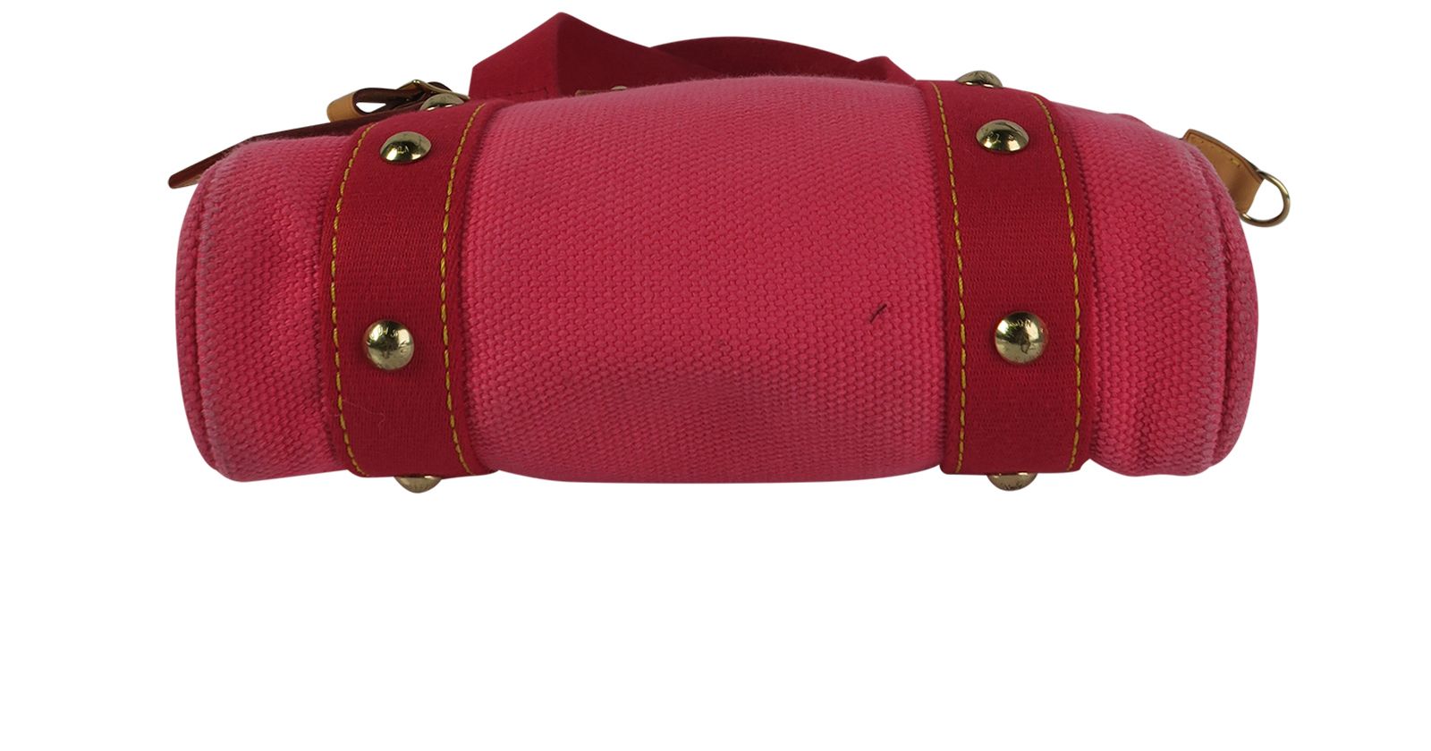 Louis Vuitton Antigua Cabas Pink Canvas Shoulder Bag PM Louis