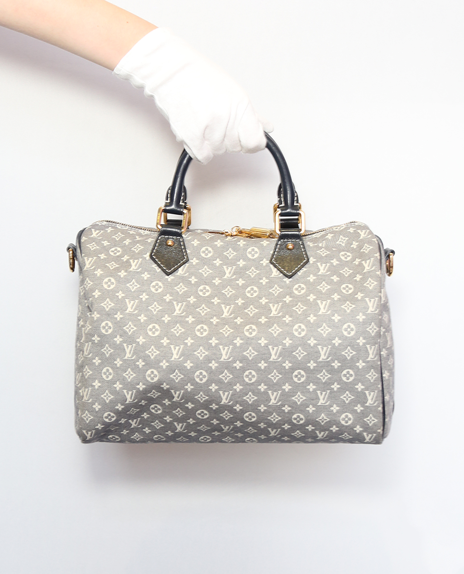 Louis Vuitton Mini Lin Speedy 30 - LVLENKA Luxury Consignment