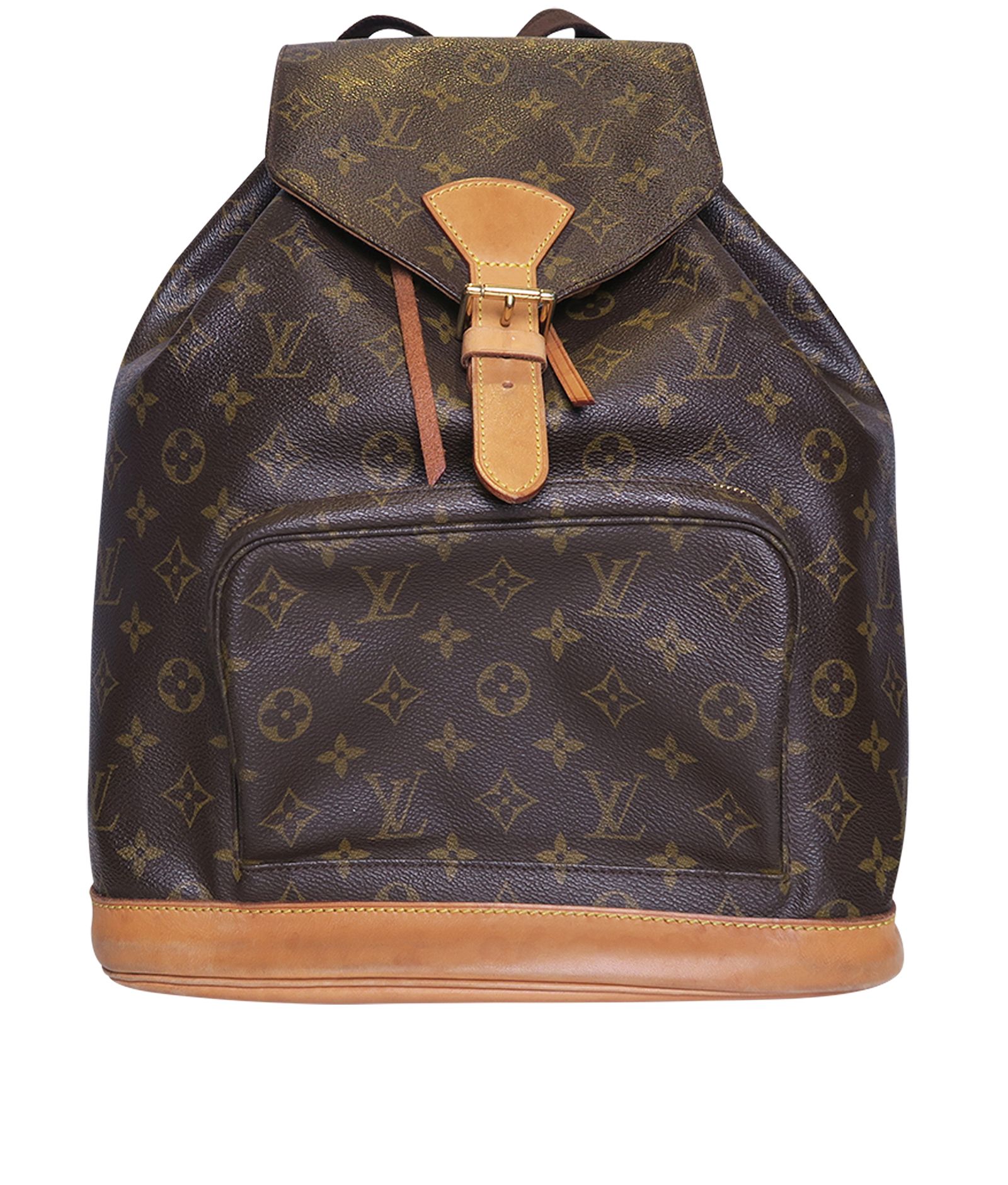 Louis Vuitton Large Monogram Montsouris GM Backpack Leather ref.528207 -  Joli Closet