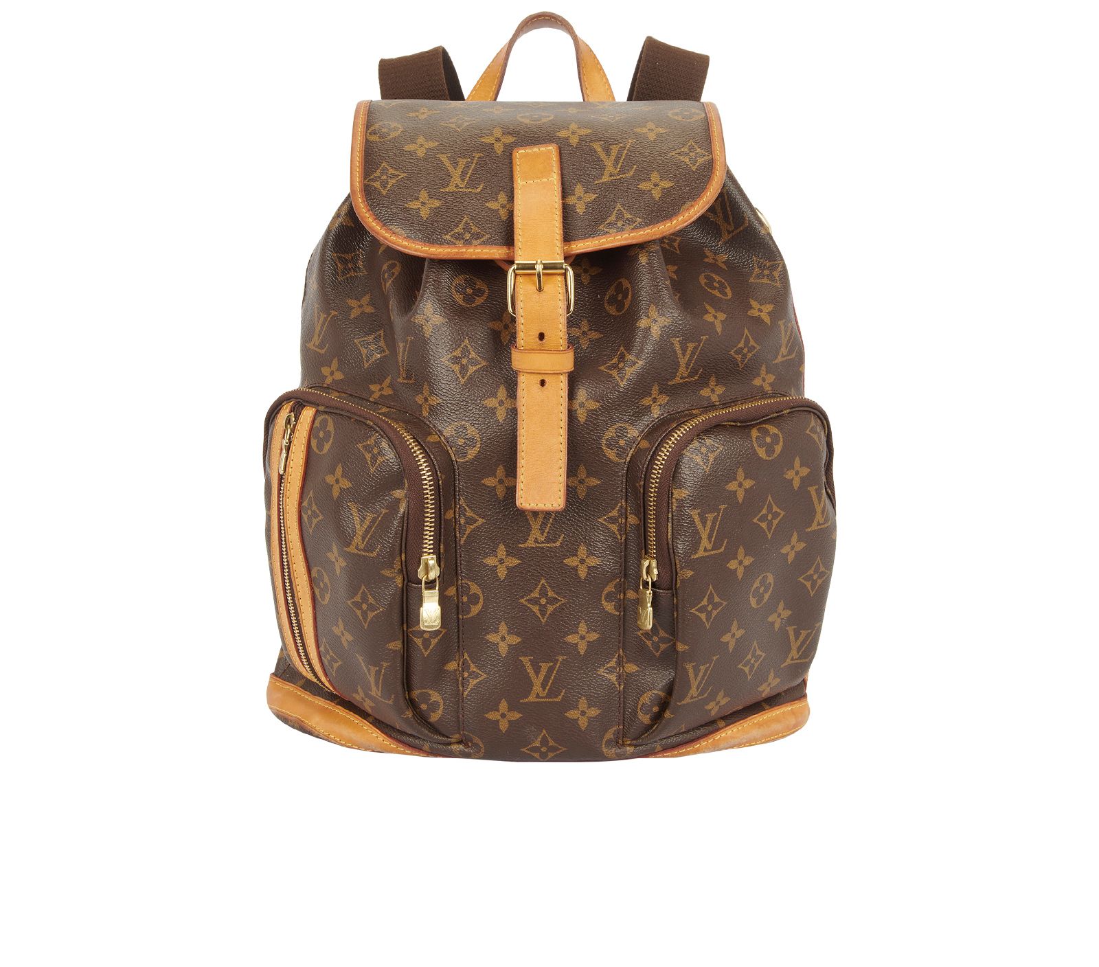 Louis Vuitton Bosphore Backpack Monogram Men Women Great Condition