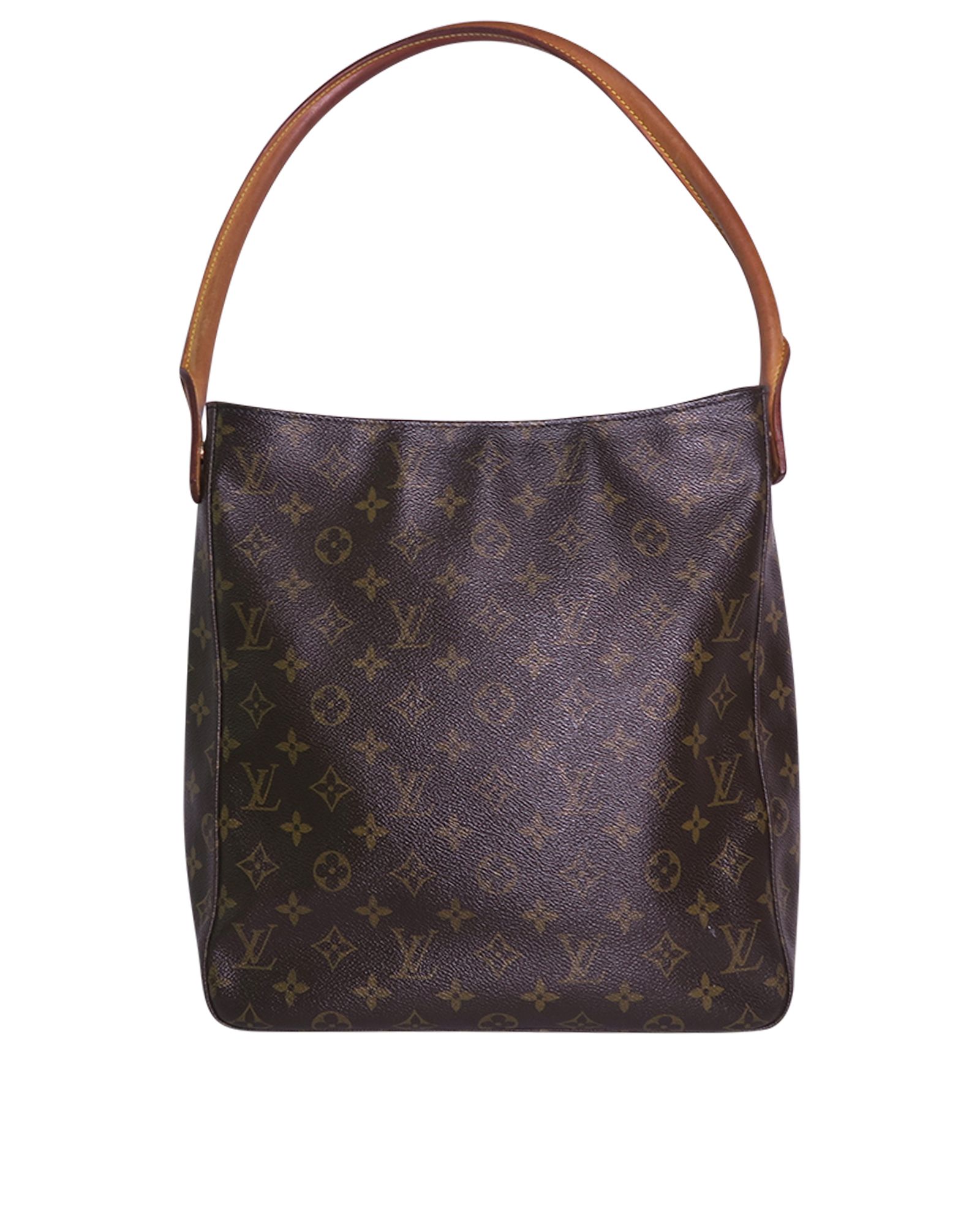 Louis Vuitton Monogram Canvas And Leather Looping GM Bag Louis Vuitton