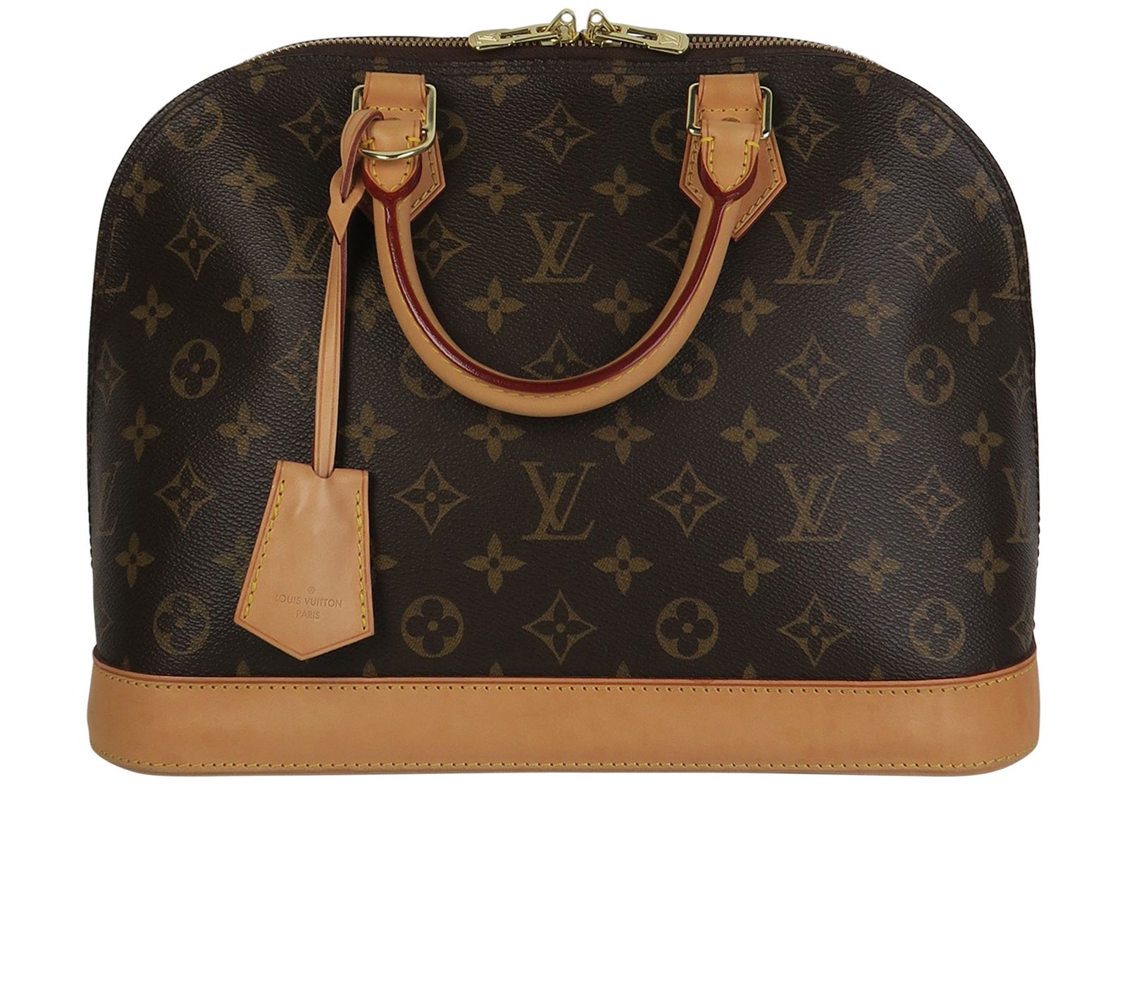 Louis Vuitton Alma Monogram PM Brown in Coated Canvas - US