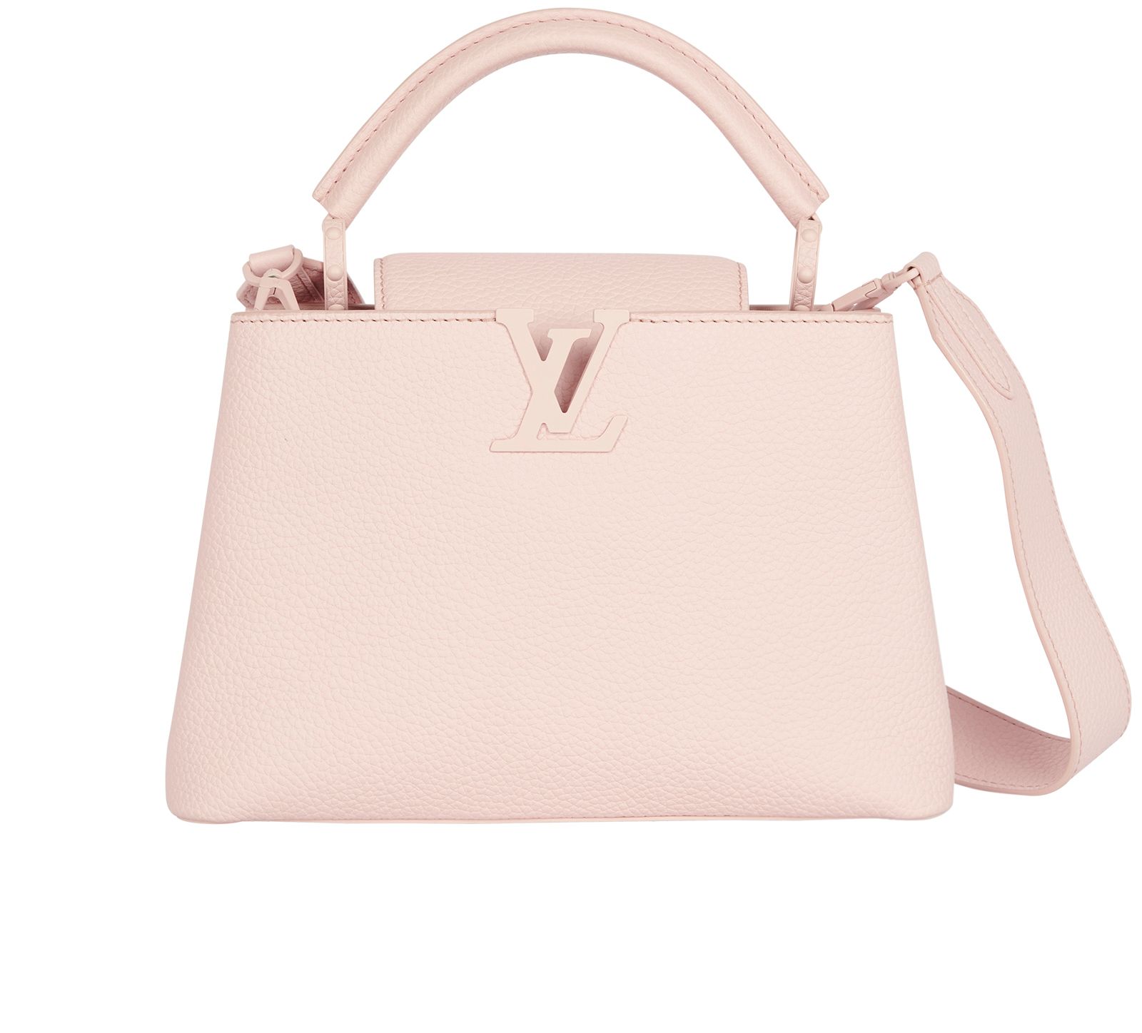 Louis Vuitton Pink Capucines Bb