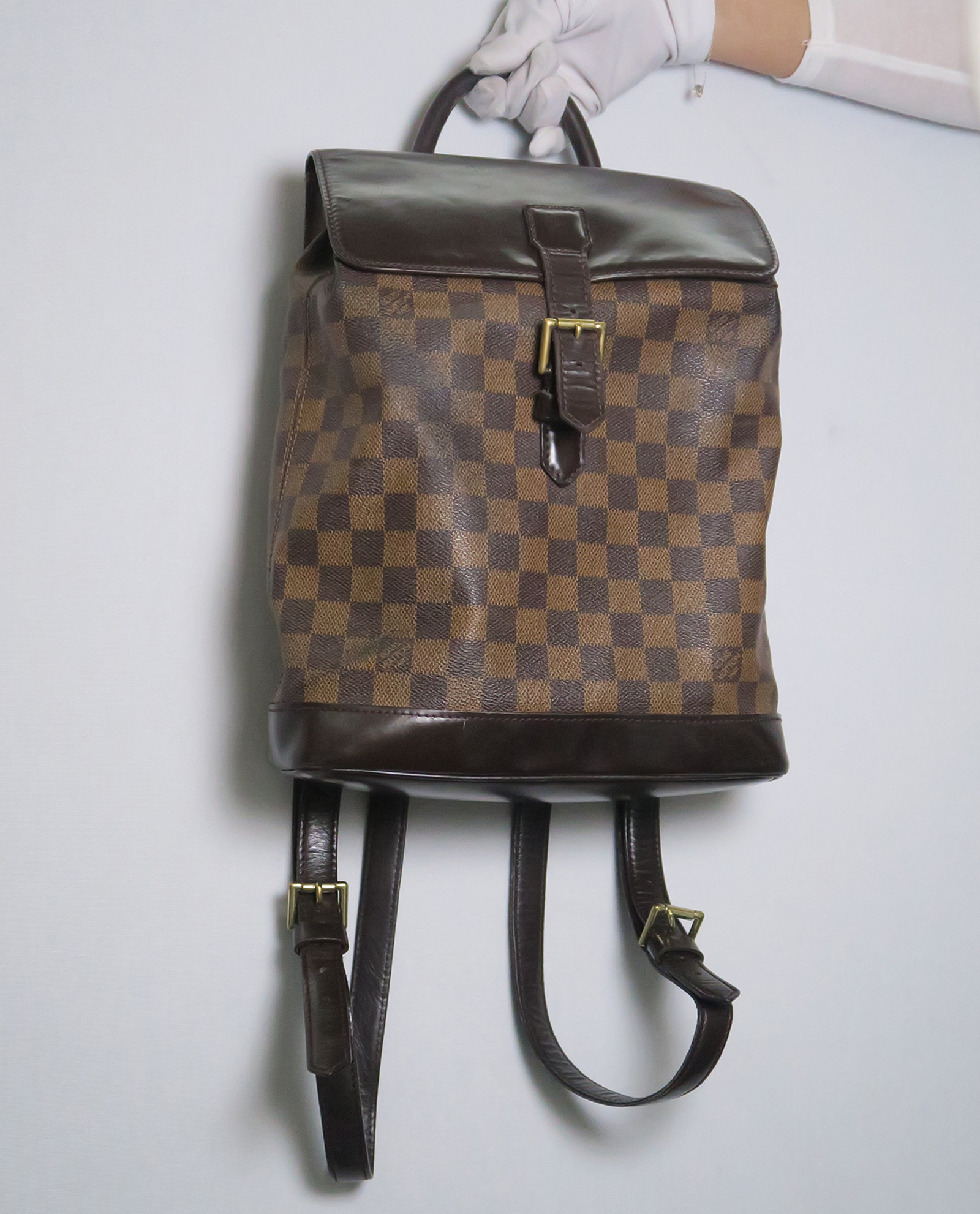 Louis Vuitton Soho Backpack Damier Ebene Canvas (Limited Edition