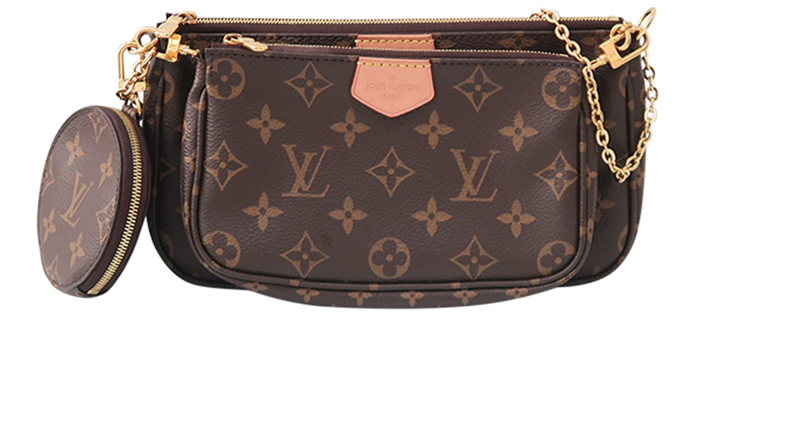 Louis Vuitton® LV X Yk Multi Pochette Accessoires Monogram. Size in 2023