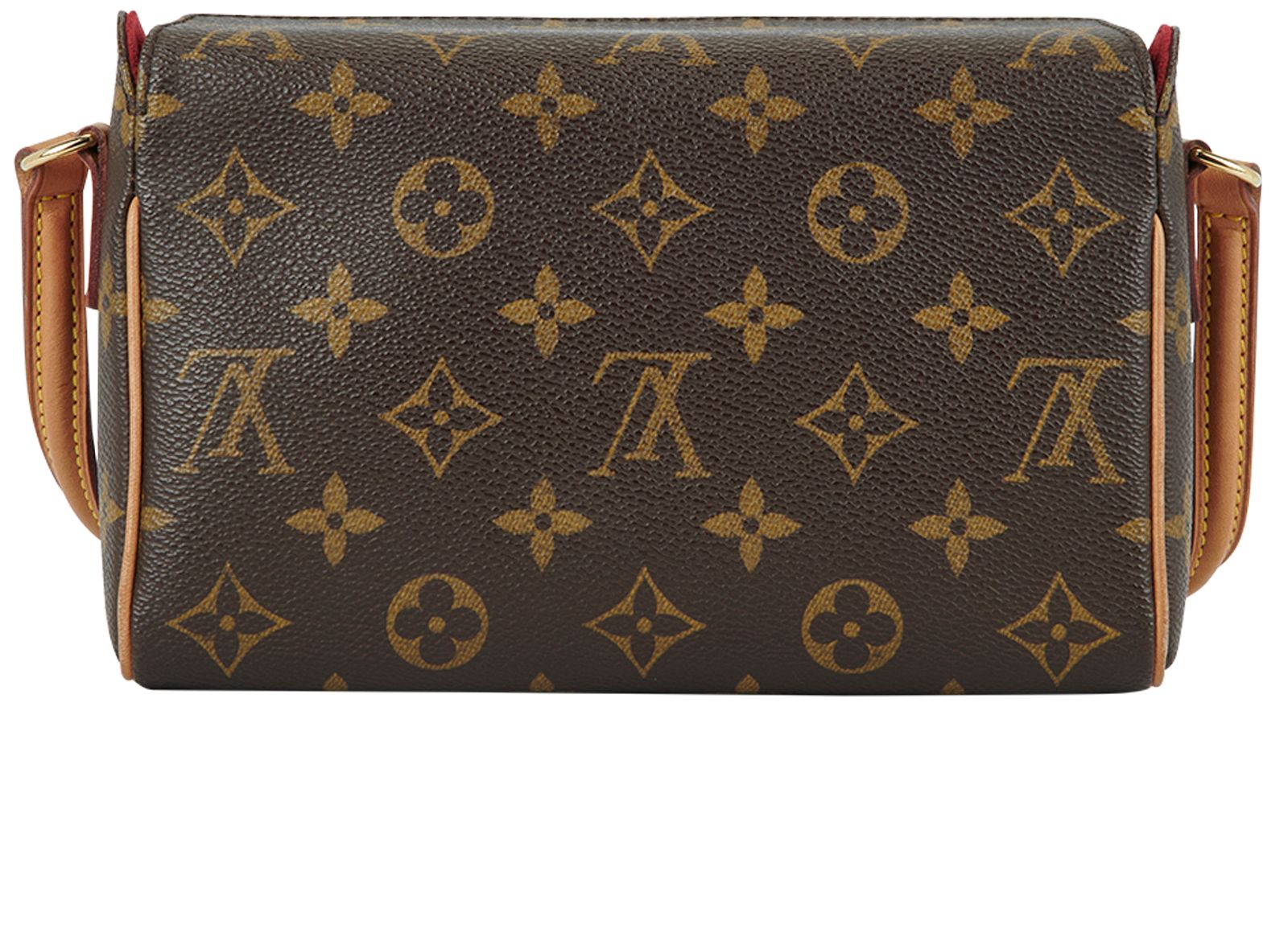 Louis+Vuitton+Recital+Shoulder+Bag+Brown+Leather for sale online