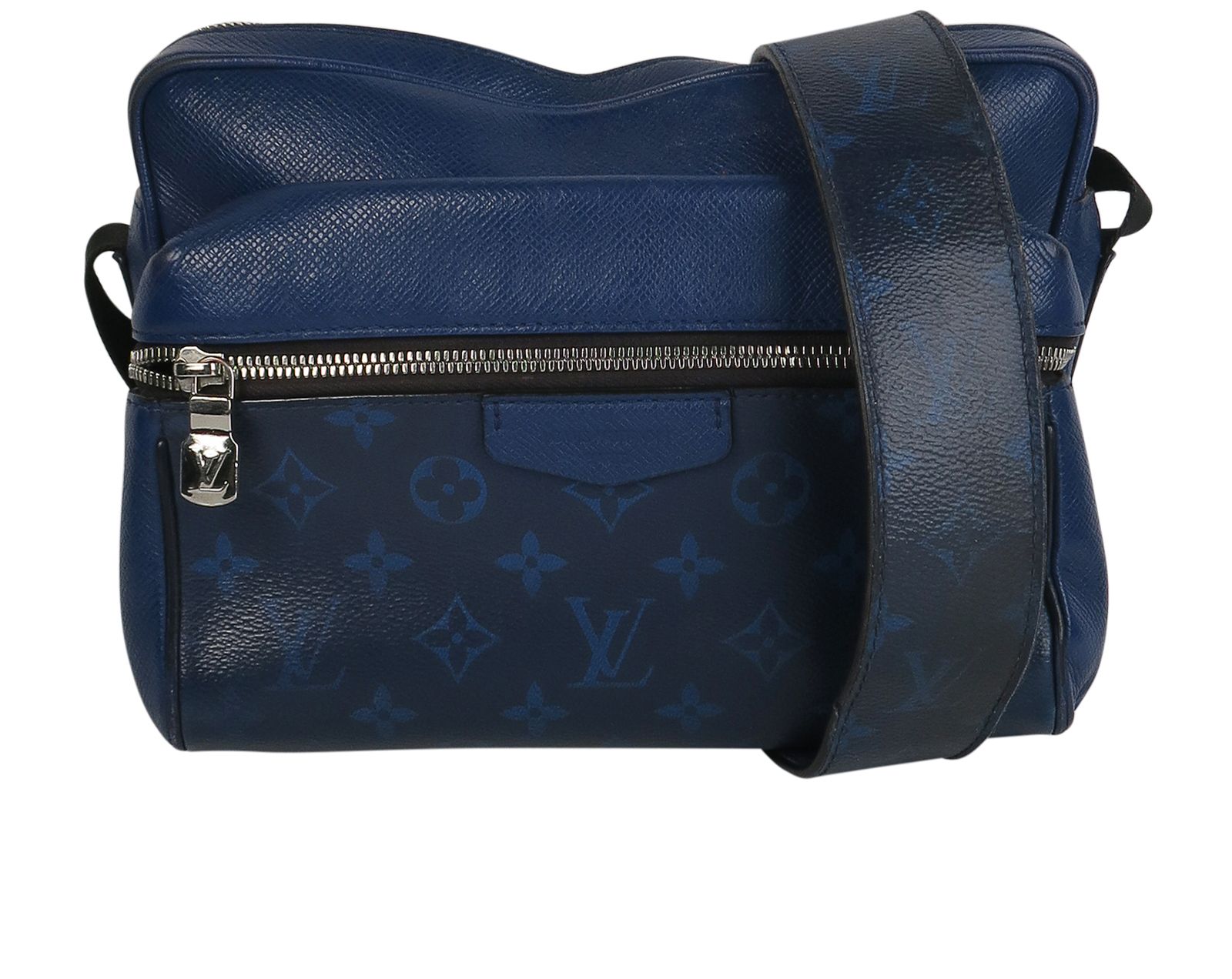 Louis Vuitton Gunmetal Silver Outdoor Messenger Bag – Savonches