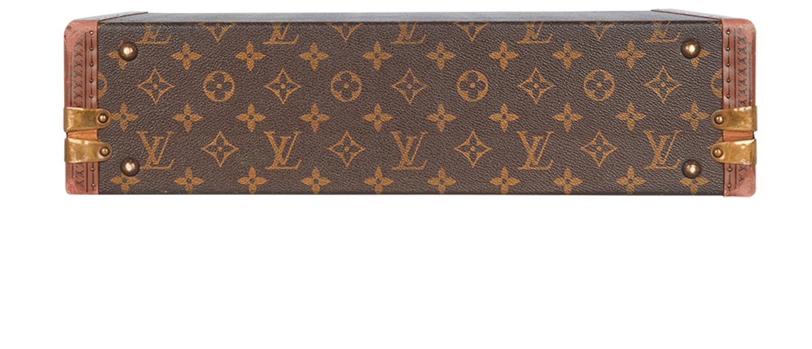 Louis Vuitton Monogram Hard Briefcase in Brown