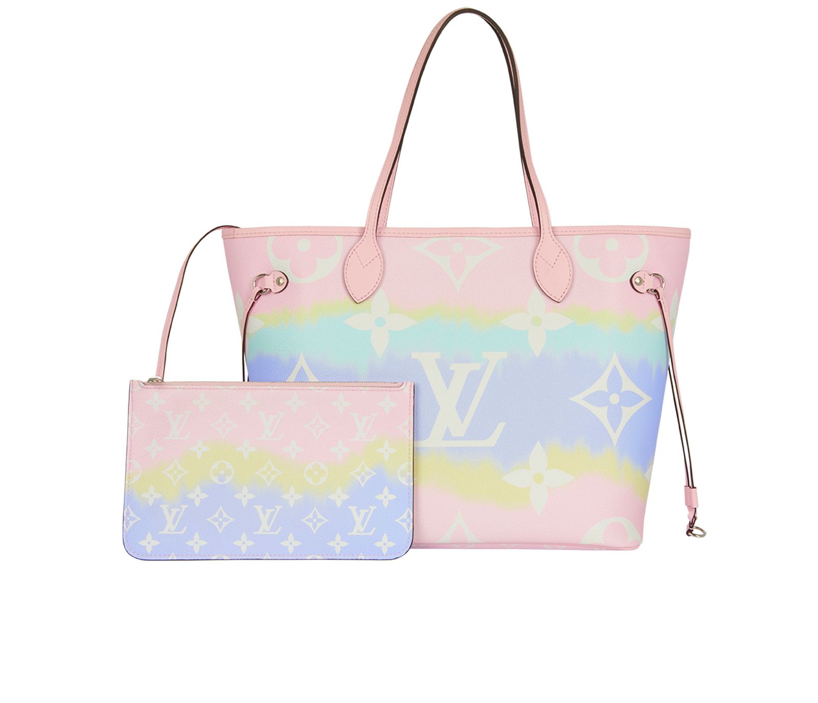 Pastel Tie Dye Monogram Neverfull MM, Louis Vuitton Designer